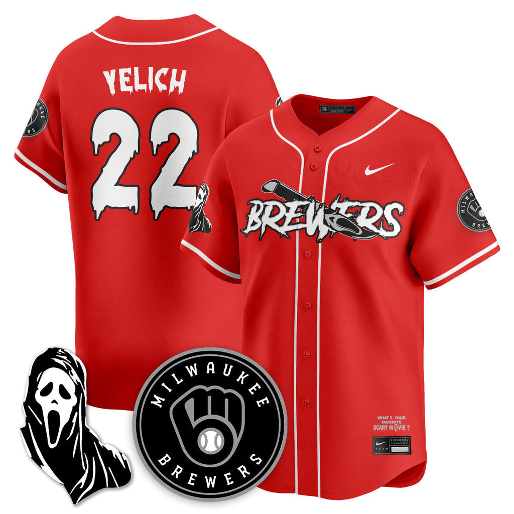 MIL "Scream Ghostface" Men Jersey - All Stitched