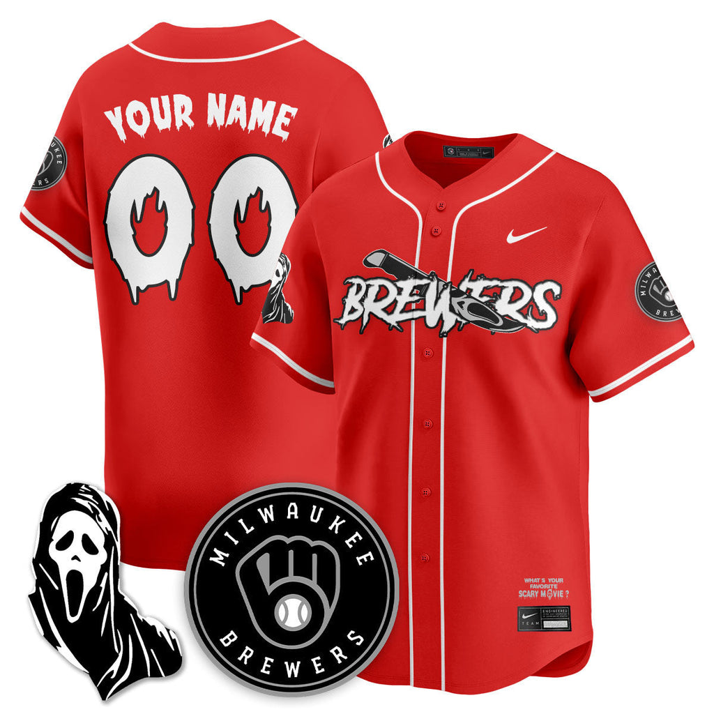 MIL "Scream Ghostface" Jersey - All Stitched
