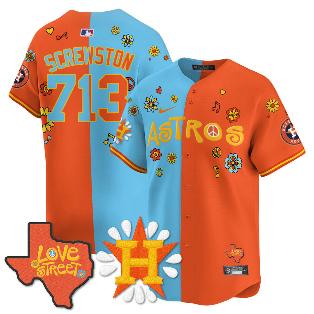 HOU "Love Street" Limited Jersey - All Stitched