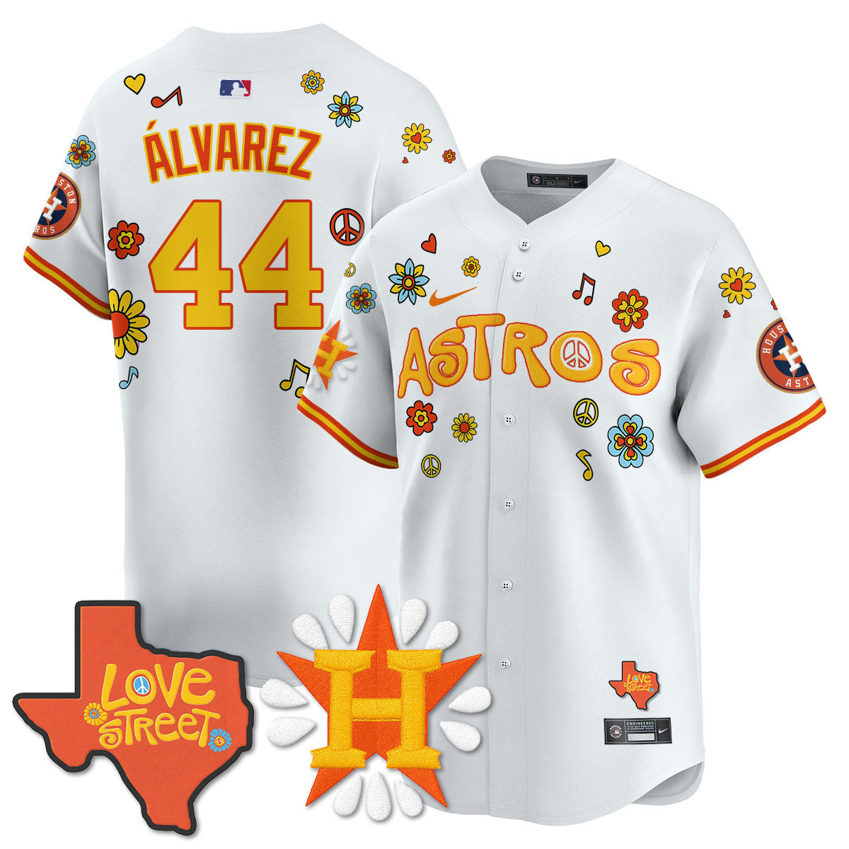 HOU "Love Street" Limited Jersey - All Stitched