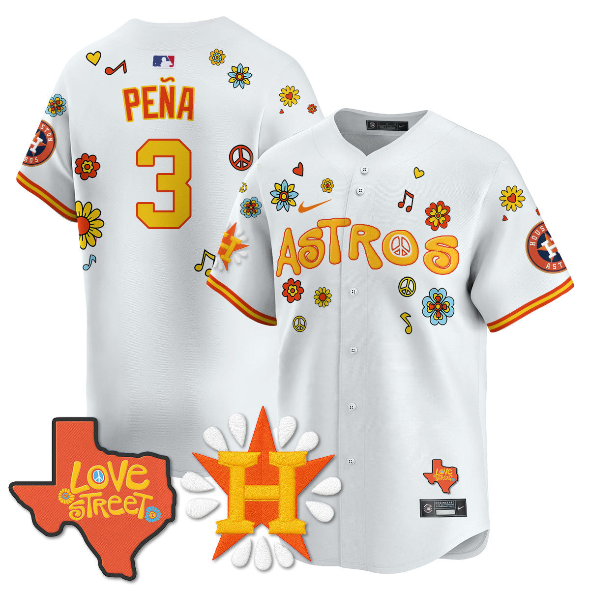 HOU "Love Street" Limited Jersey - All Stitched