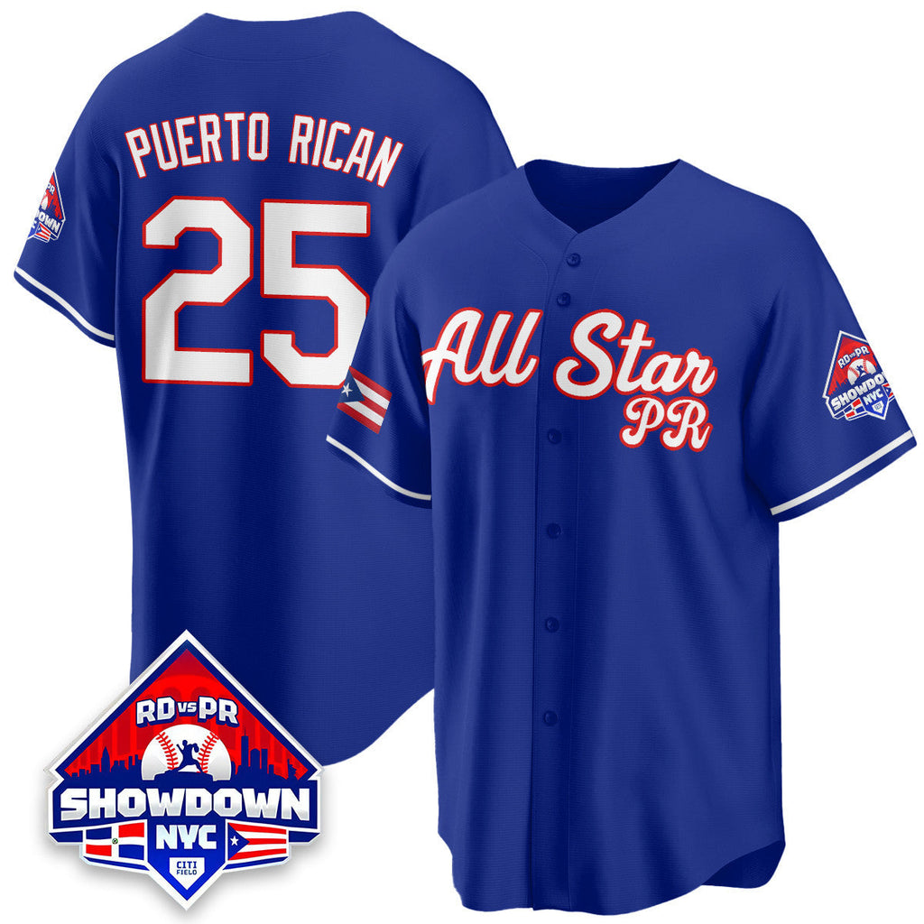 Puerto Rican Baseball All-Star 2025 Men Jersey - All Stitched