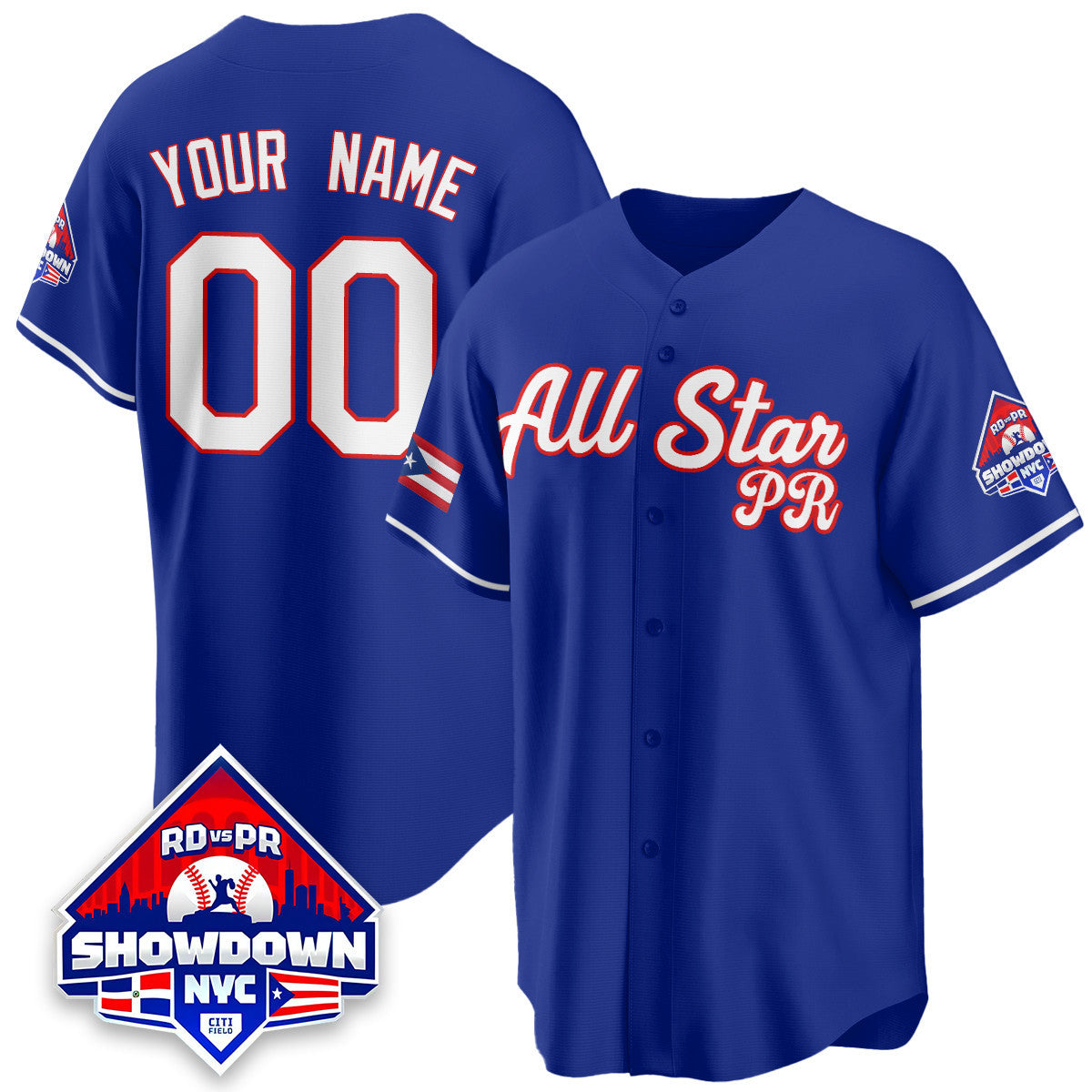 Puerto Rican Baseball All-Star 2025 Jersey - All Stitched