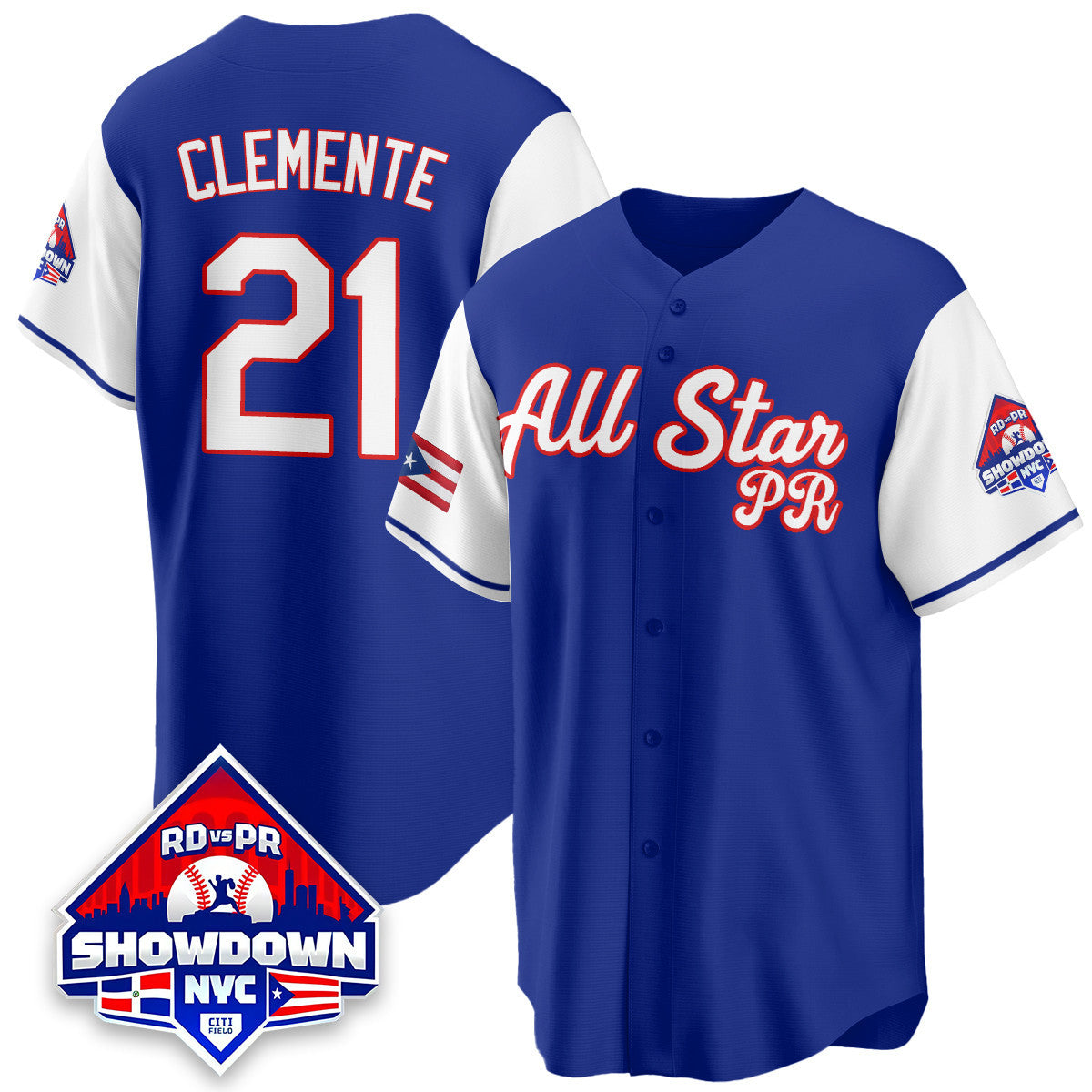Puerto Rican Baseball All-Star 2025 Men Jersey - All Stitched