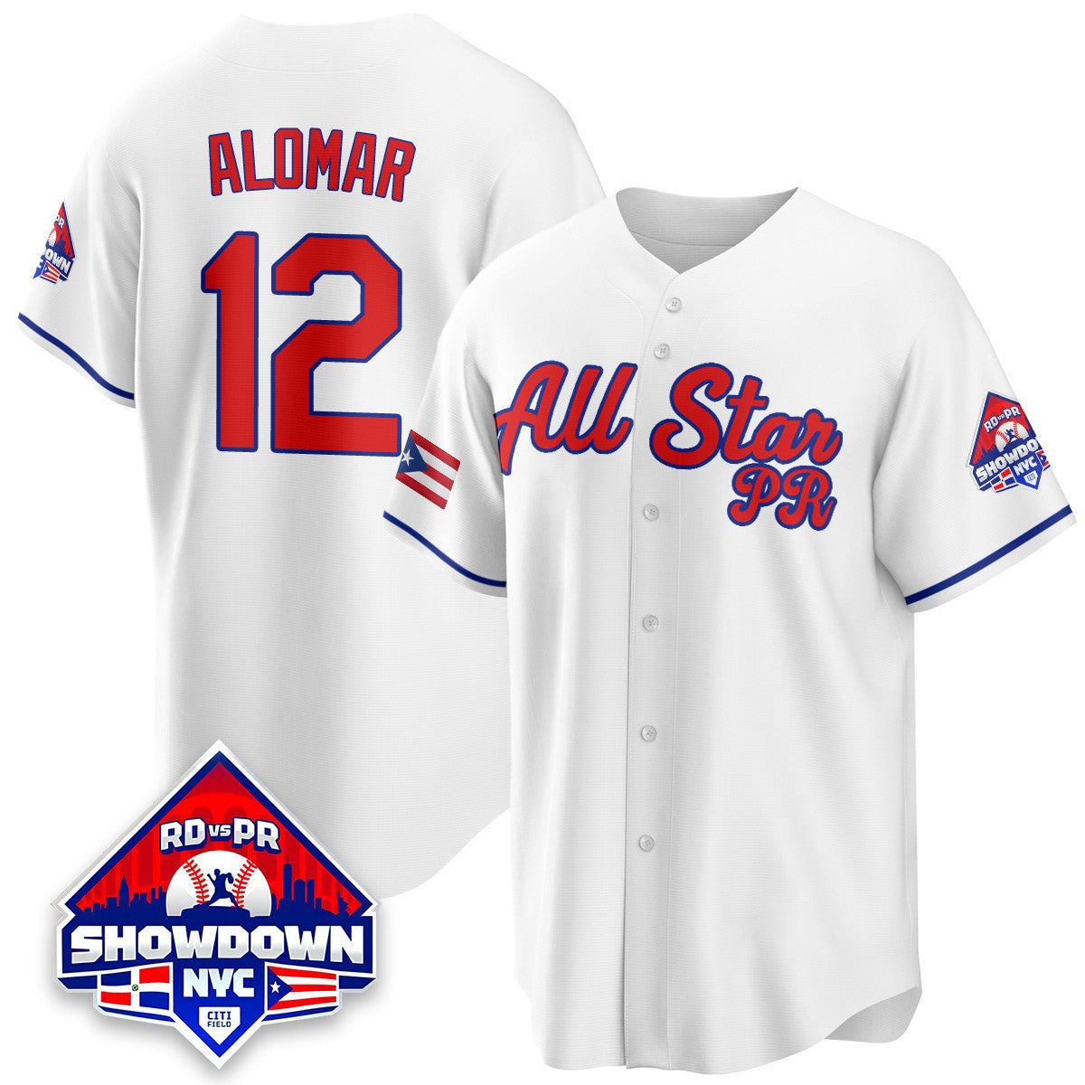 Puerto Rican Baseball All-Star 2025 Men Jersey - All Stitched
