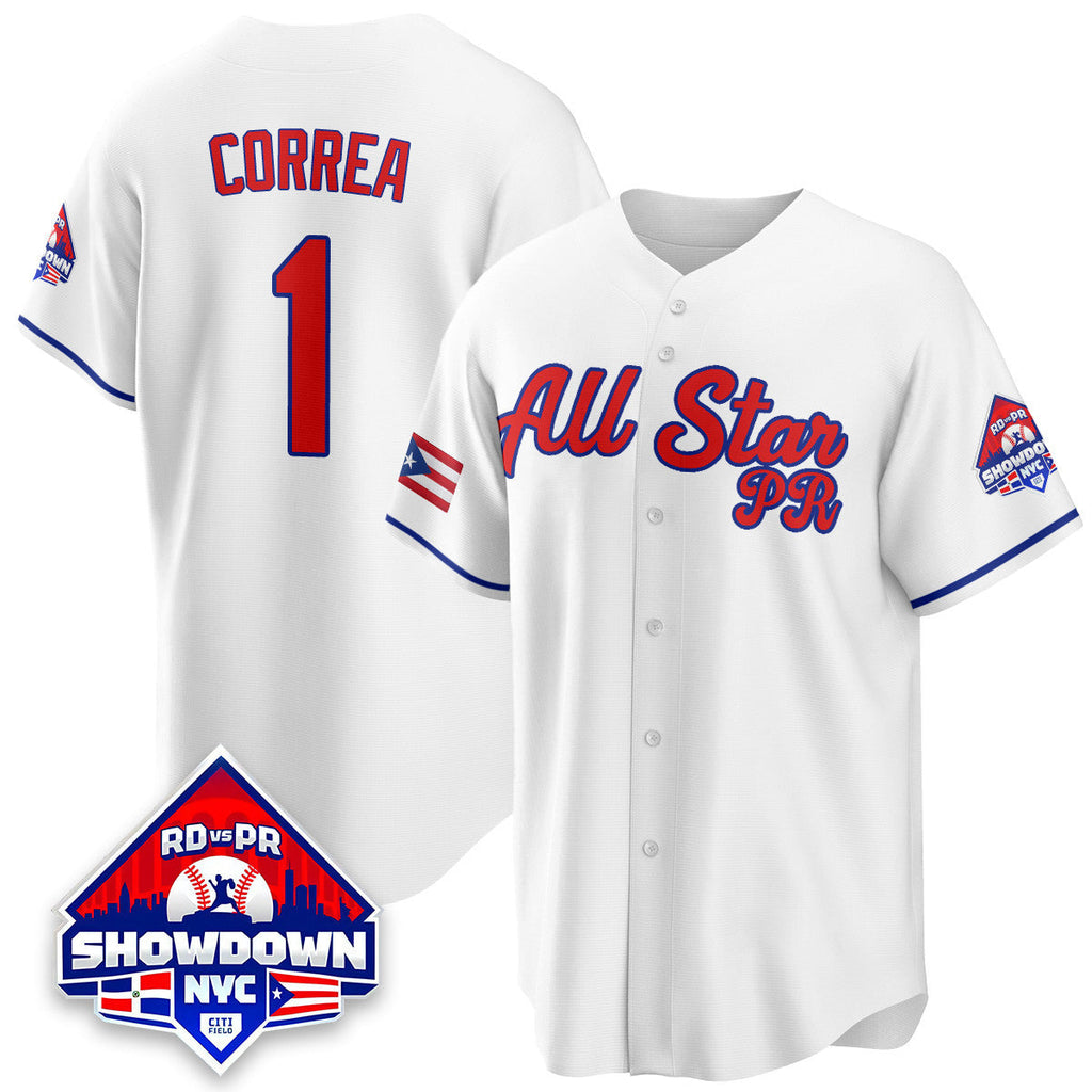 Puerto Rican Baseball All-Star 2025 Men Jersey - All Stitched