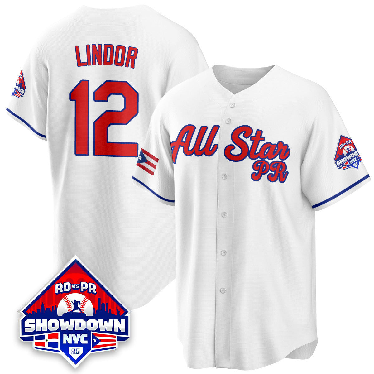 Puerto Rican Baseball All-Star 2025 Men Jersey - All Stitched