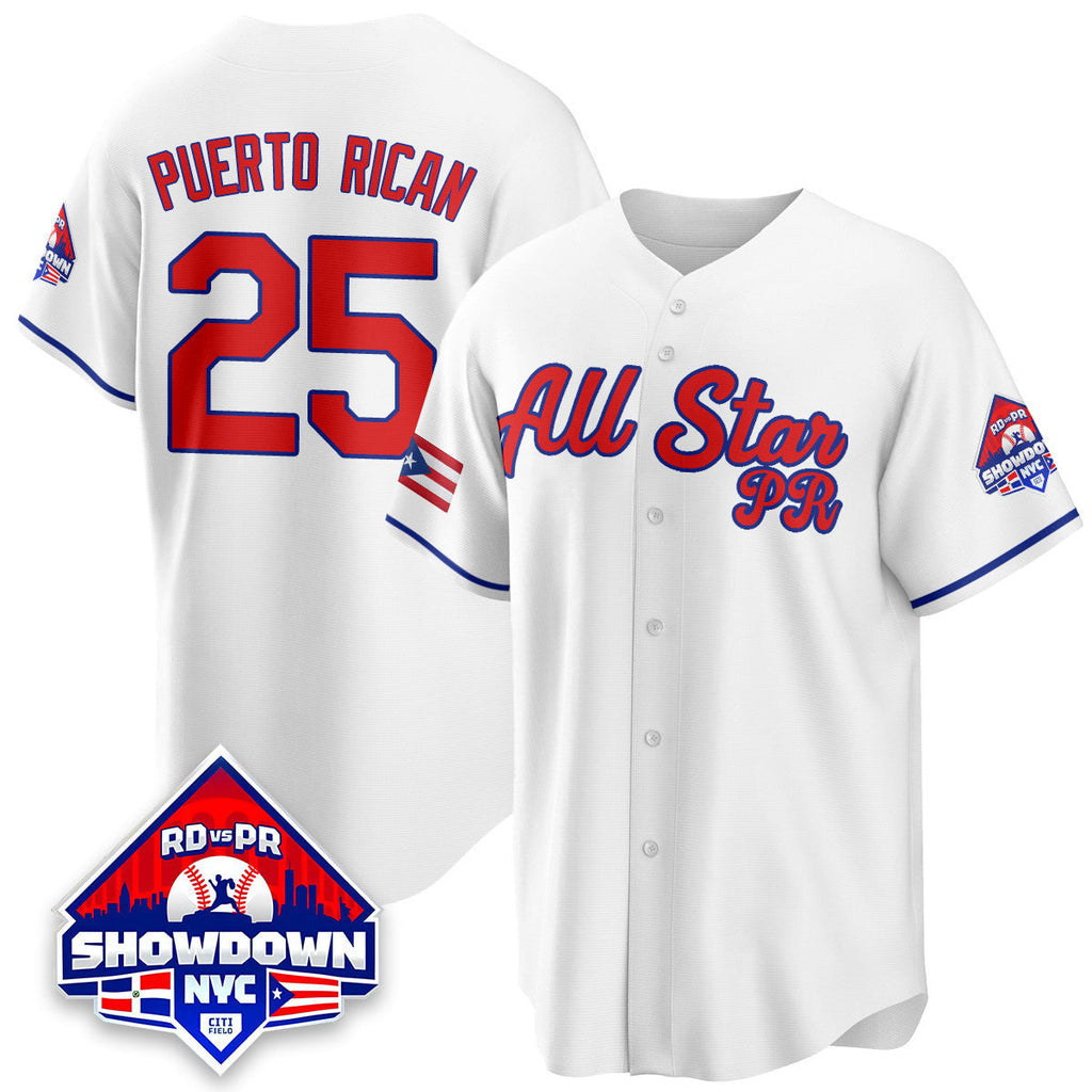 Puerto Rican Baseball All-Star 2025 Men Jersey - All Stitched