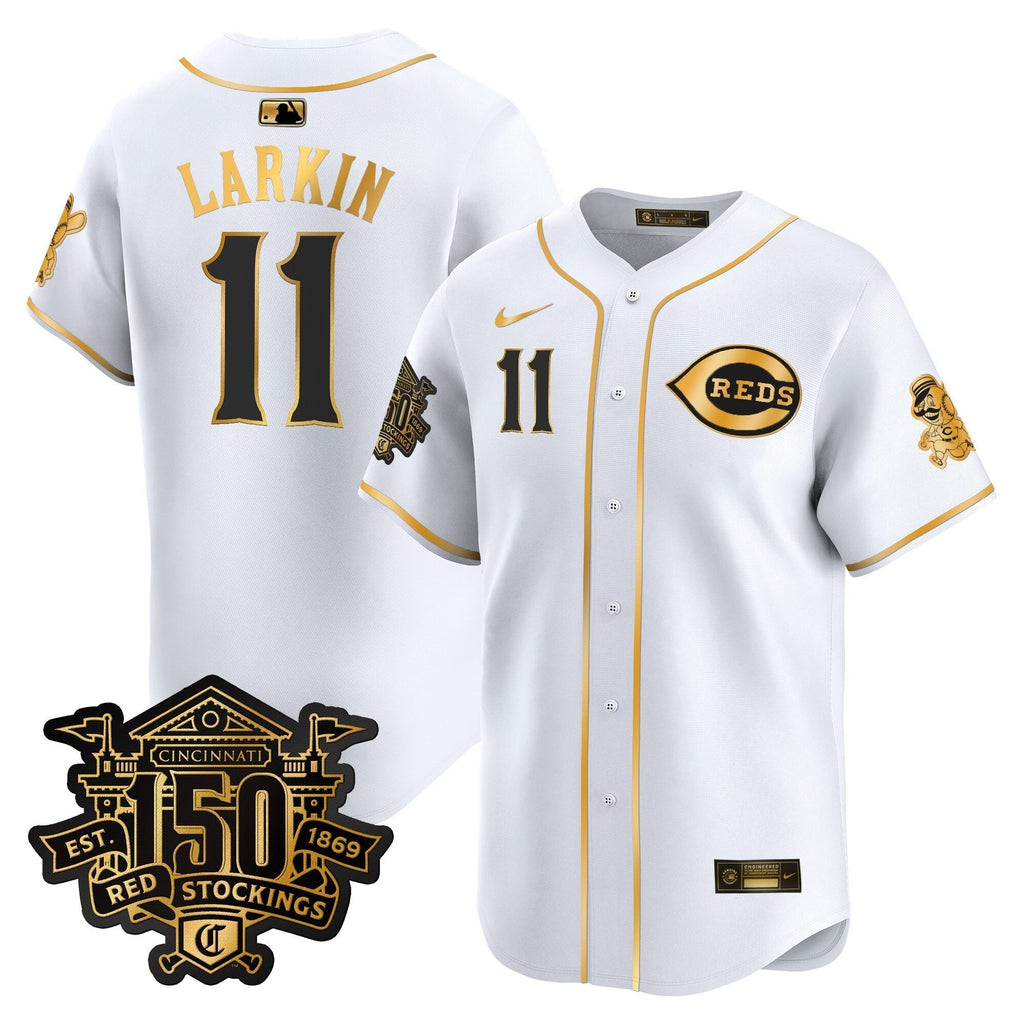 CIN 150th Anniversary Patch Vapor Premier Limited Jersey - Stitched