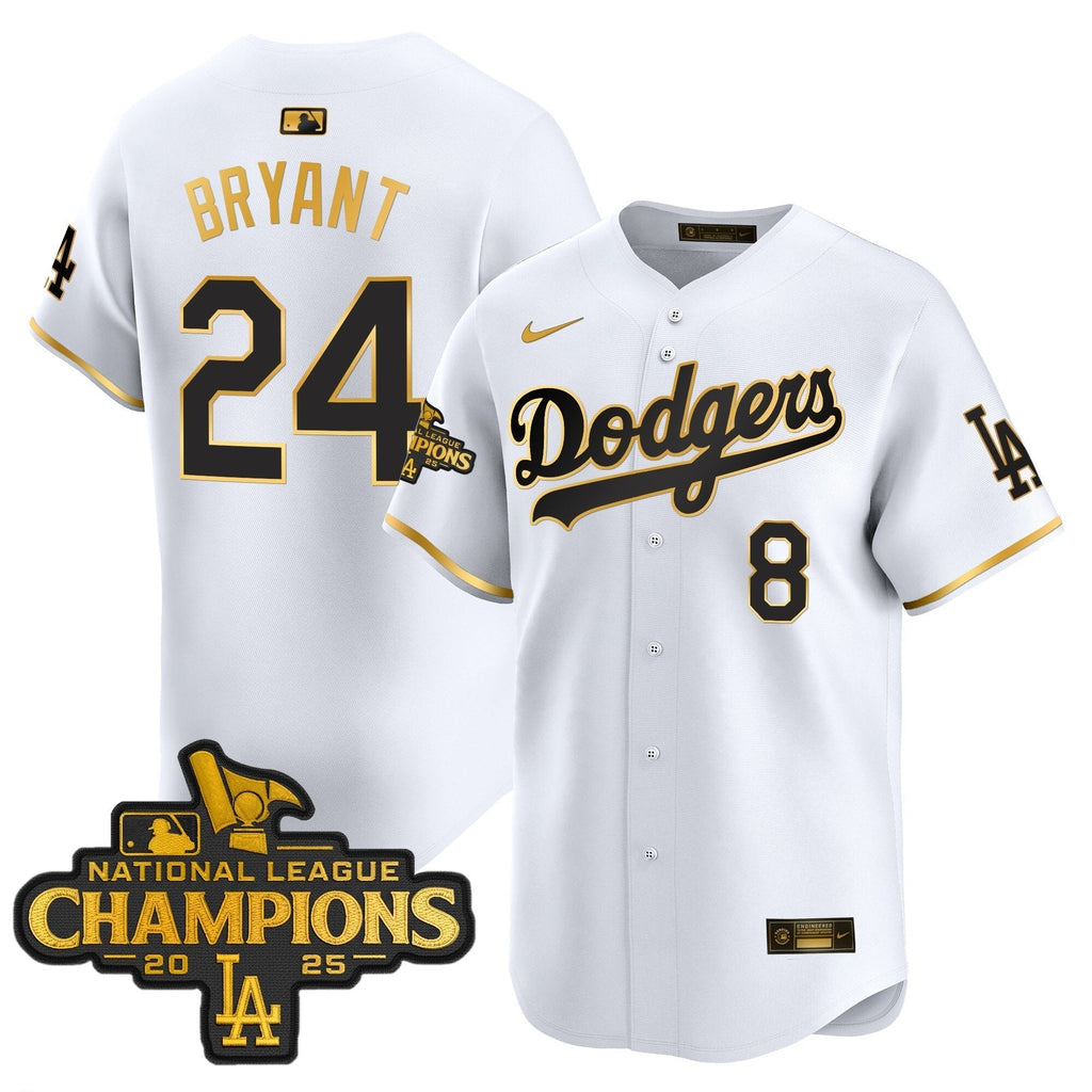 Dodgers 2025 National League Champions Vapor Premier Limited Jersey - All Stitched