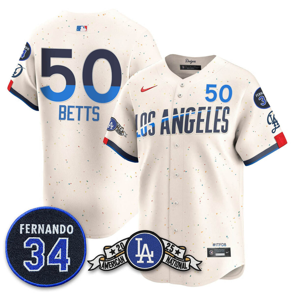 LAD 2025 National League Champions Men Jersey - All Stitched