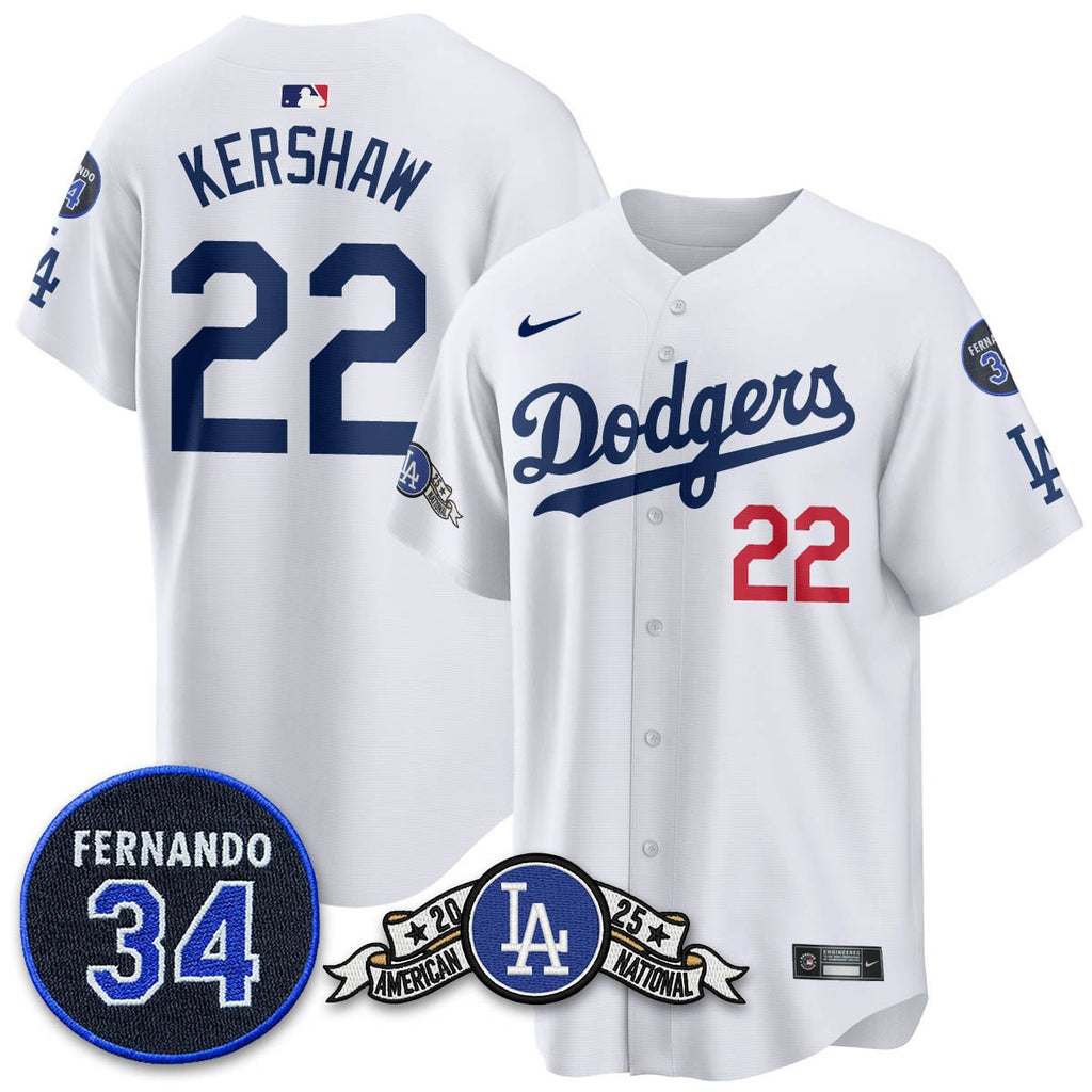 LAD 2025 National League Champions Men Jersey - All Stitched
