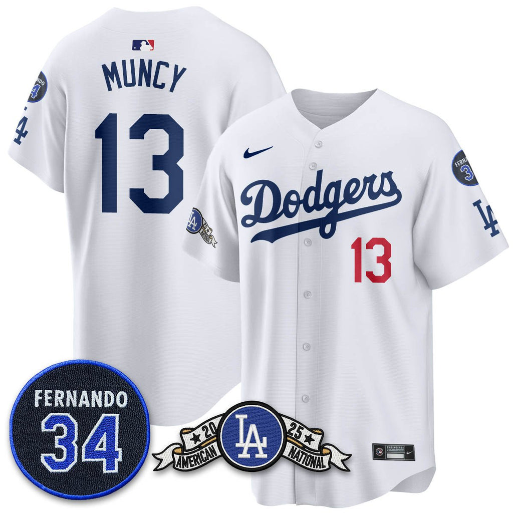 LAD 2025 National League Champions Men Jersey - All Stitched