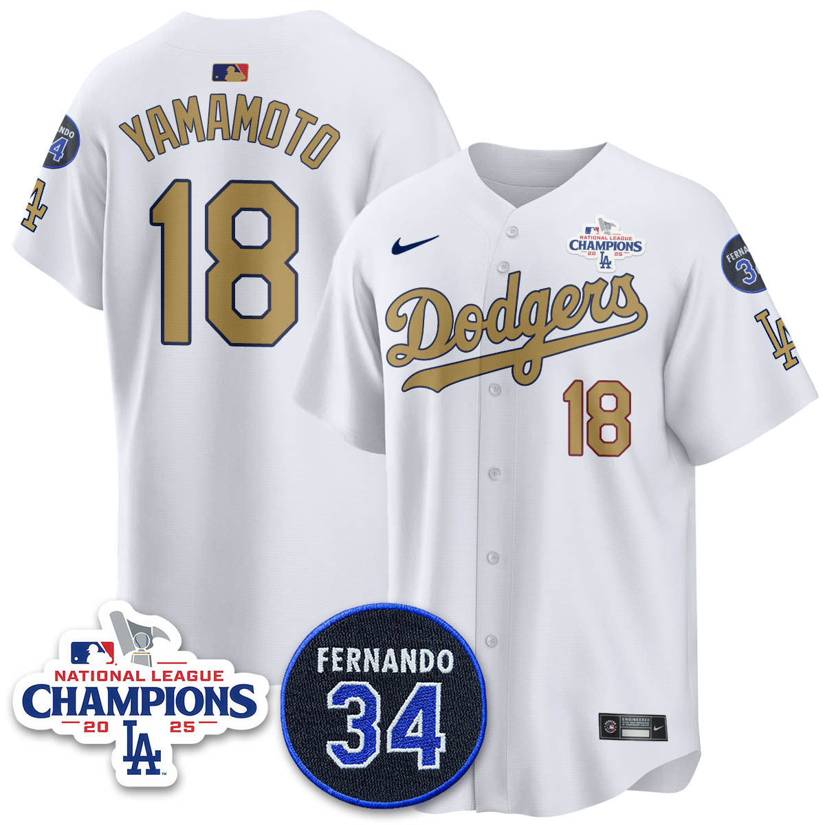 LAD 2025 NL Champions Men Jersey - All Stitched