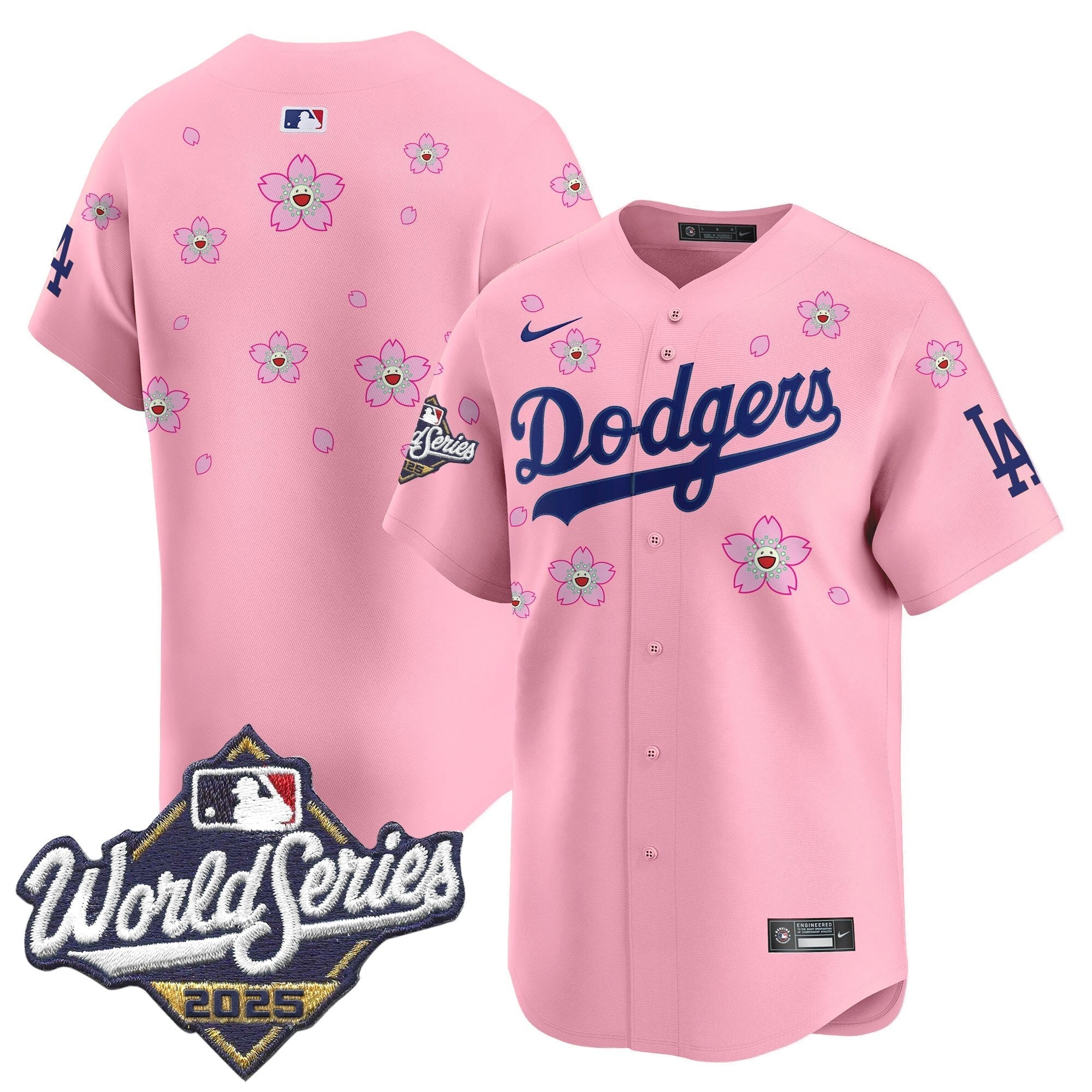 Dodgers 2025 World Series x Tokyo Series Vapor Premier Limited Jersey - All Stitched