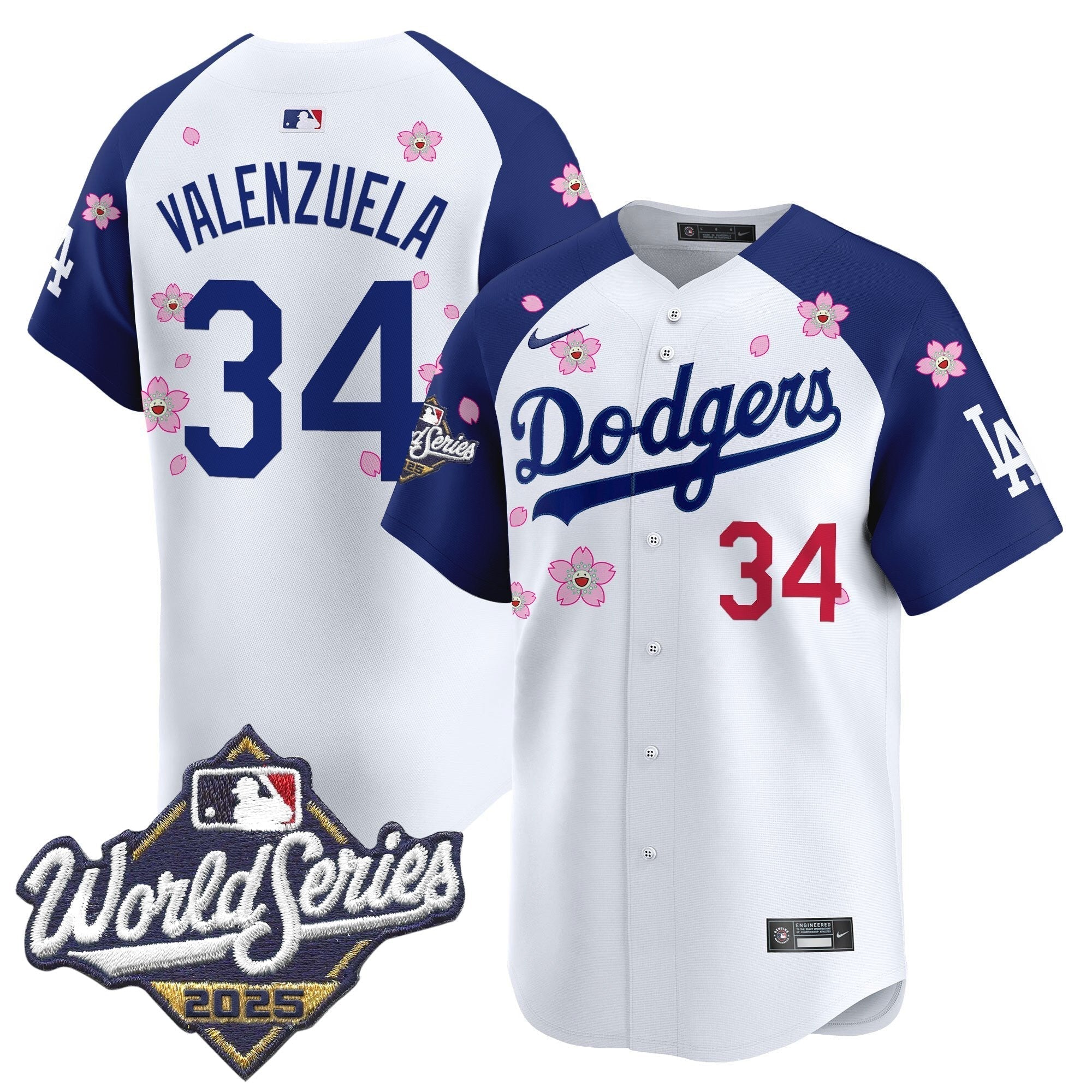 Dodgers 2025 World Series x Tokyo Series Vapor Premier Limited Jersey - All Stitched