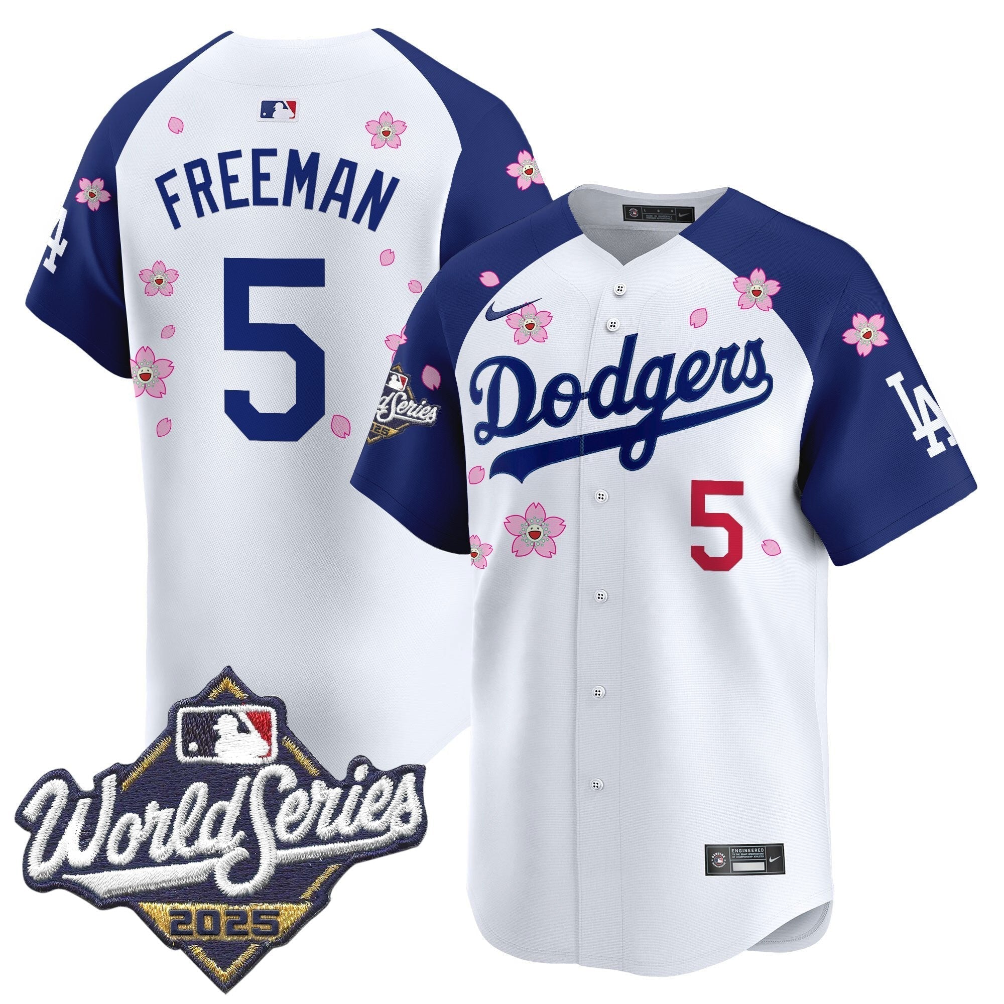 Dodgers 2025 World Series x Tokyo Series Vapor Premier Limited Jersey - All Stitched