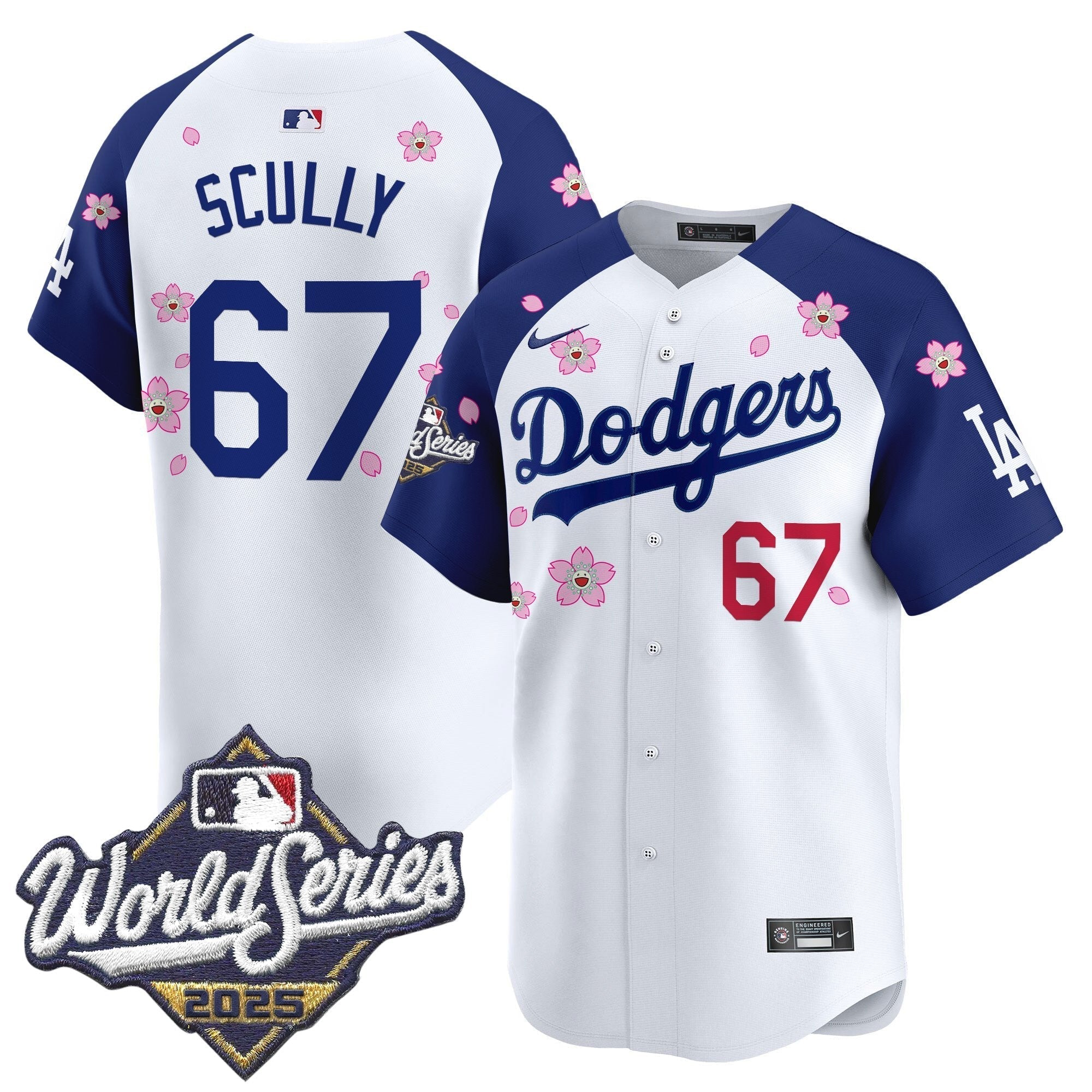 Dodgers 2025 World Series x Tokyo Series Vapor Premier Limited Jersey - All Stitched