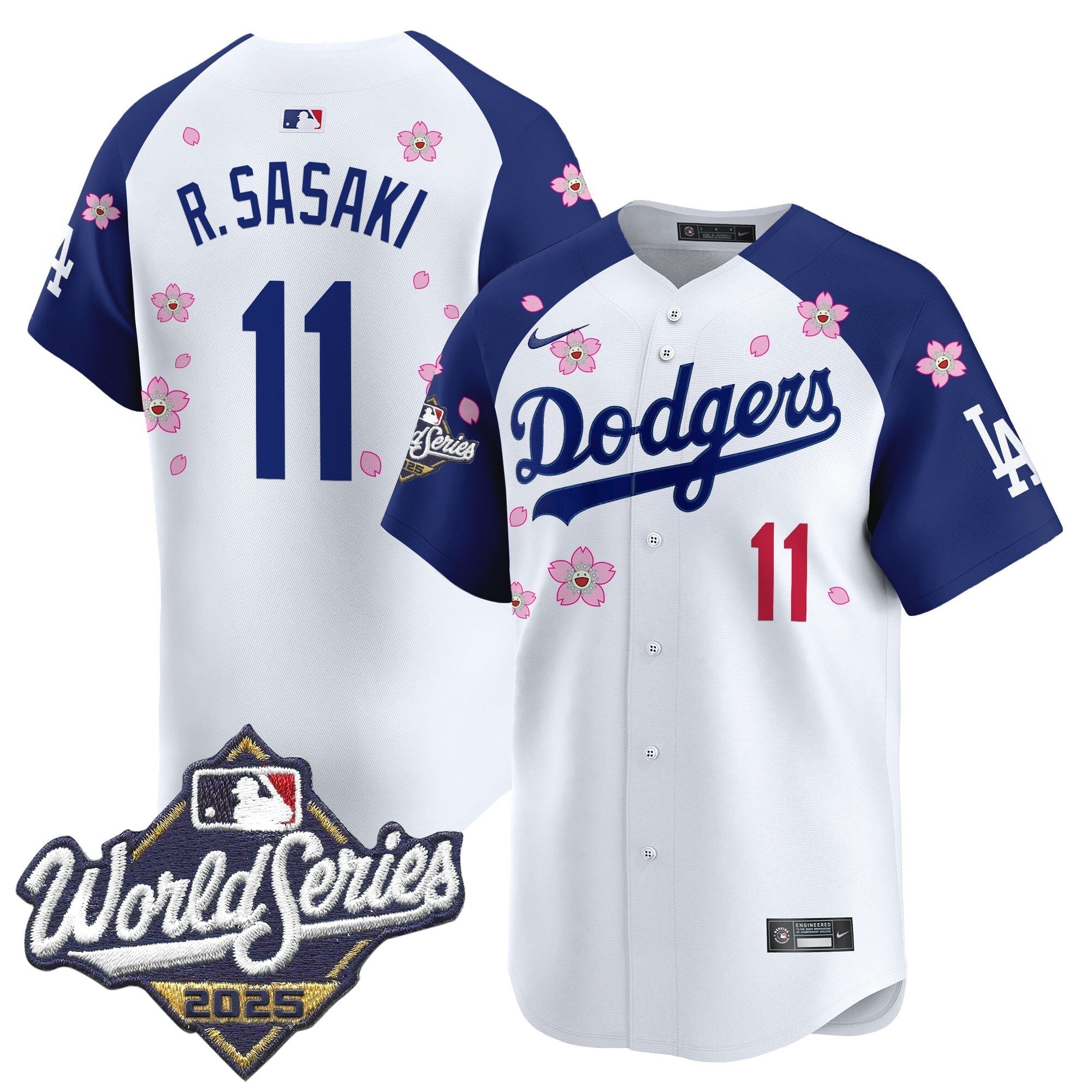 Dodgers 2025 World Series x Tokyo Series Vapor Premier Limited Jersey - All Stitched