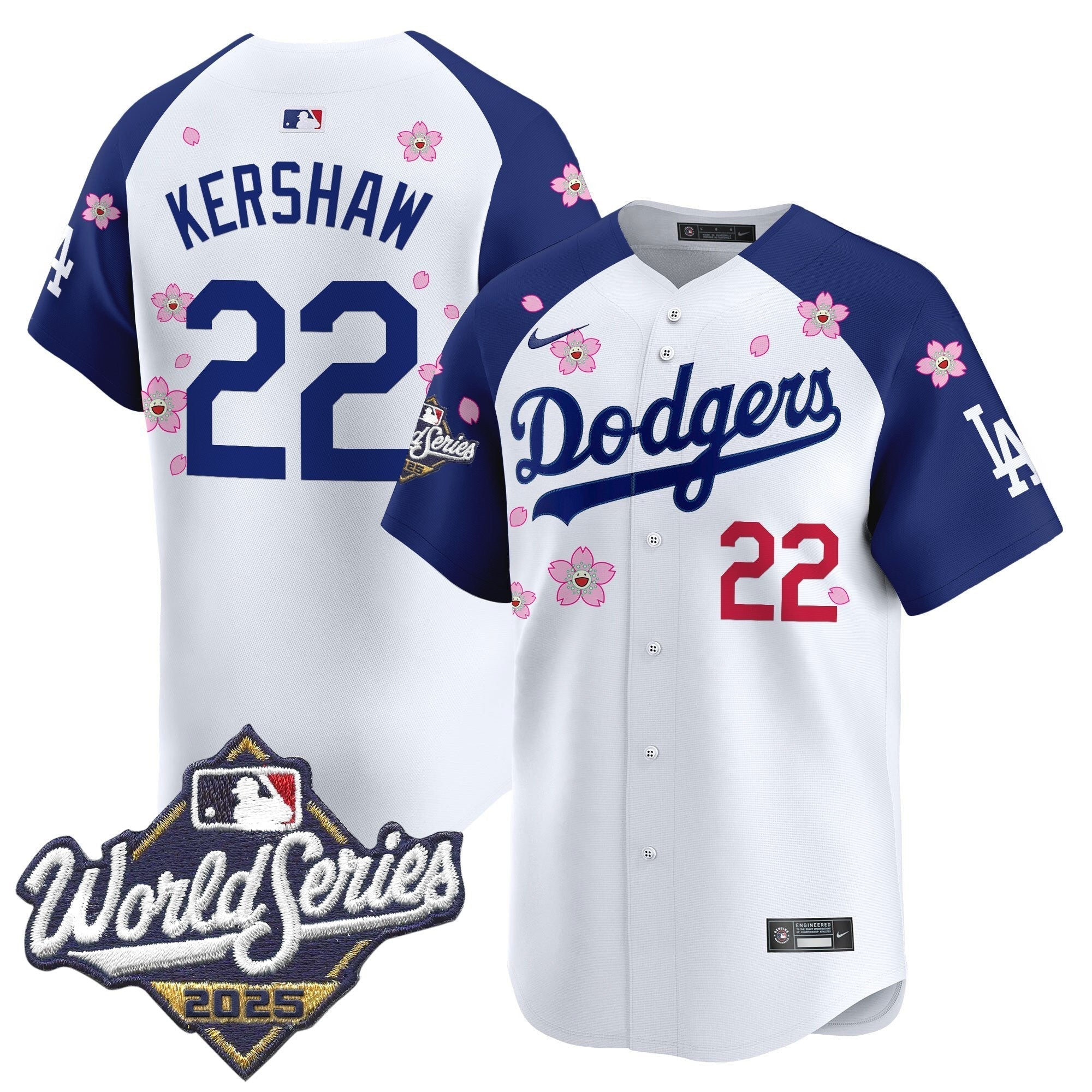 Dodgers 2025 World Series x Tokyo Series Vapor Premier Limited Jersey - All Stitched