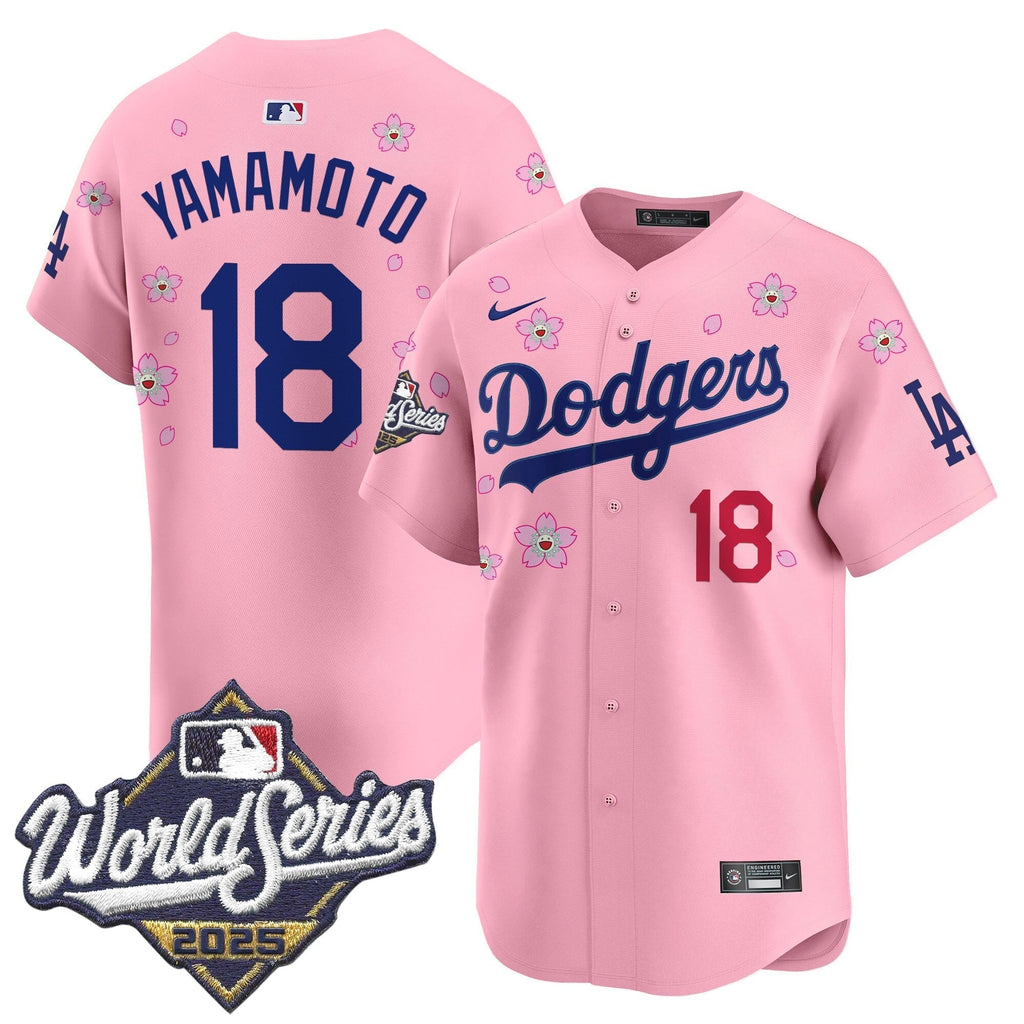 Dodgers 2025 World Series x Tokyo Series Vapor Premier Limited Jersey - All Stitched