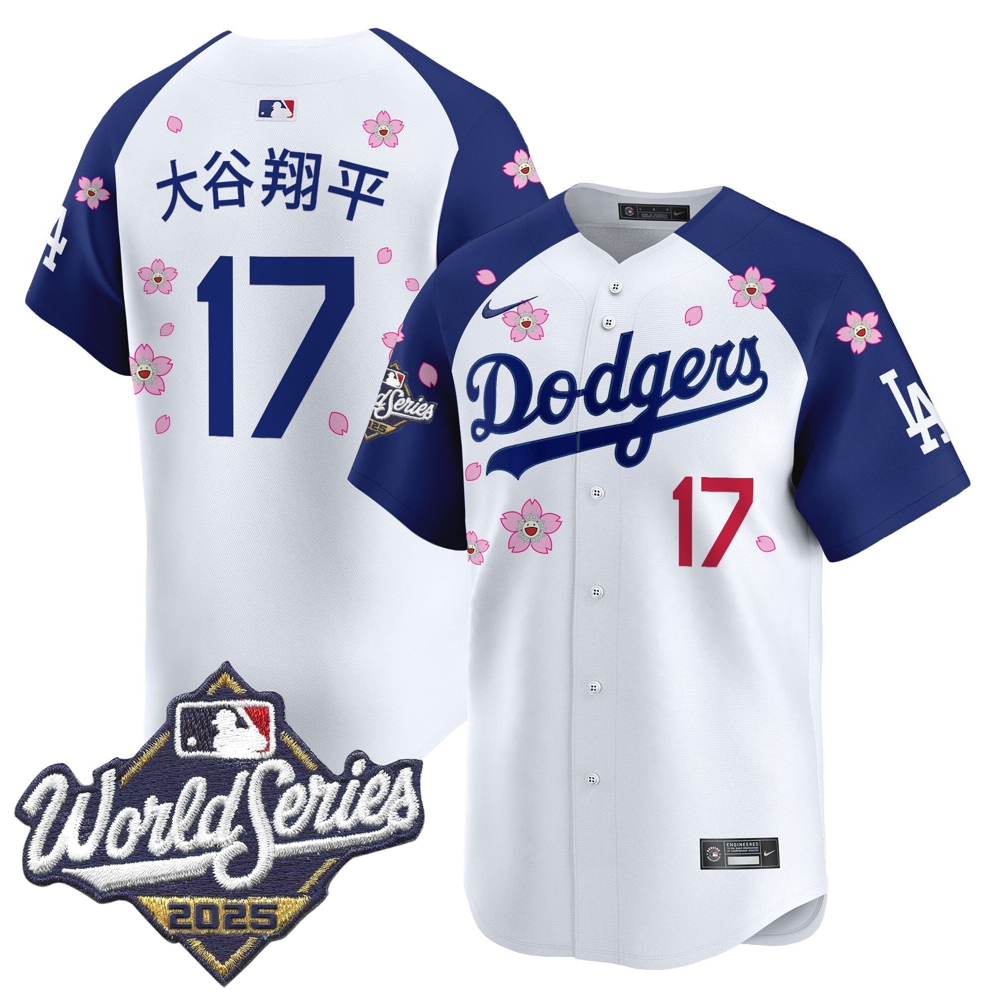 Dodgers 2025 World Series x Tokyo Series Vapor Premier Limited Jersey - All Stitched