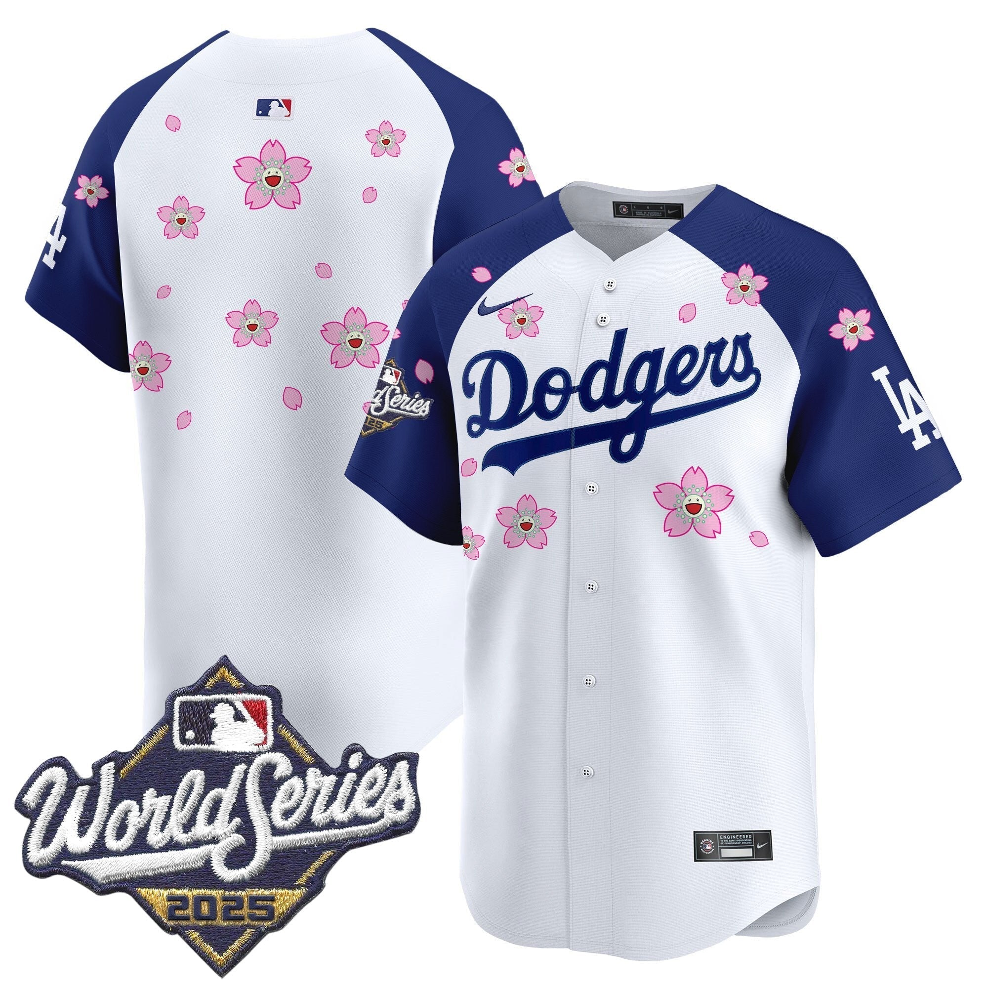Dodgers 2025 World Series x Tokyo Series Vapor Premier Limited Jersey - All Stitched