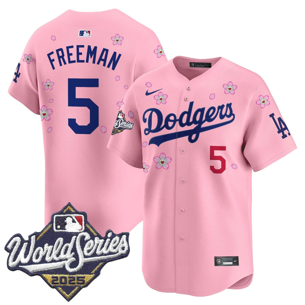 Dodgers 2025 World Series x Tokyo Series Vapor Premier Limited Jersey - All Stitched