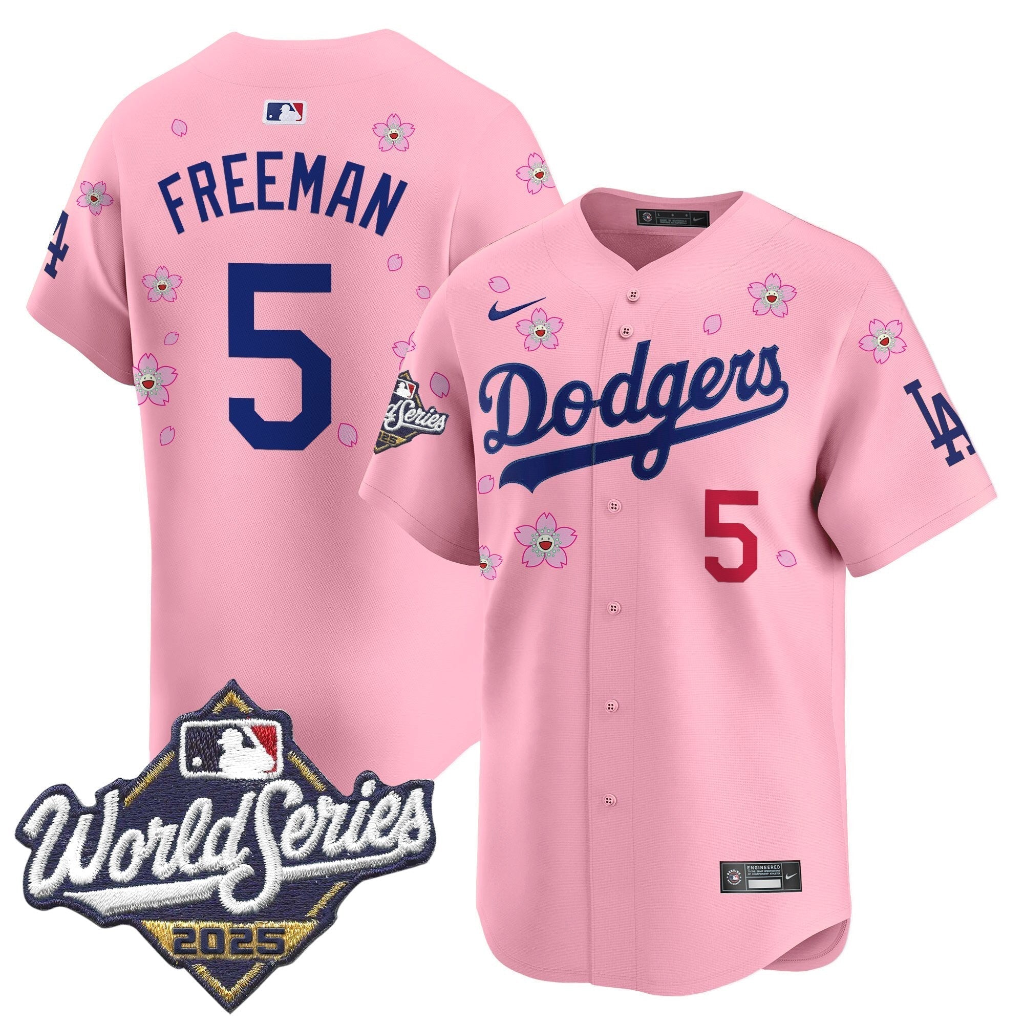 Dodgers 2025 World Series x Tokyo Series Vapor Premier Limited Jersey - All Stitched