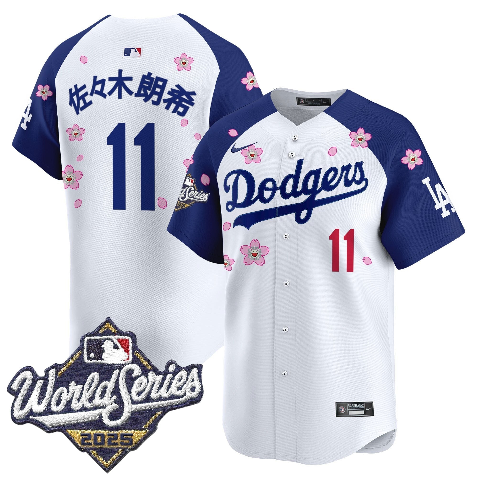 Dodgers 2025 World Series x Tokyo Series Vapor Premier Limited Jersey - All Stitched