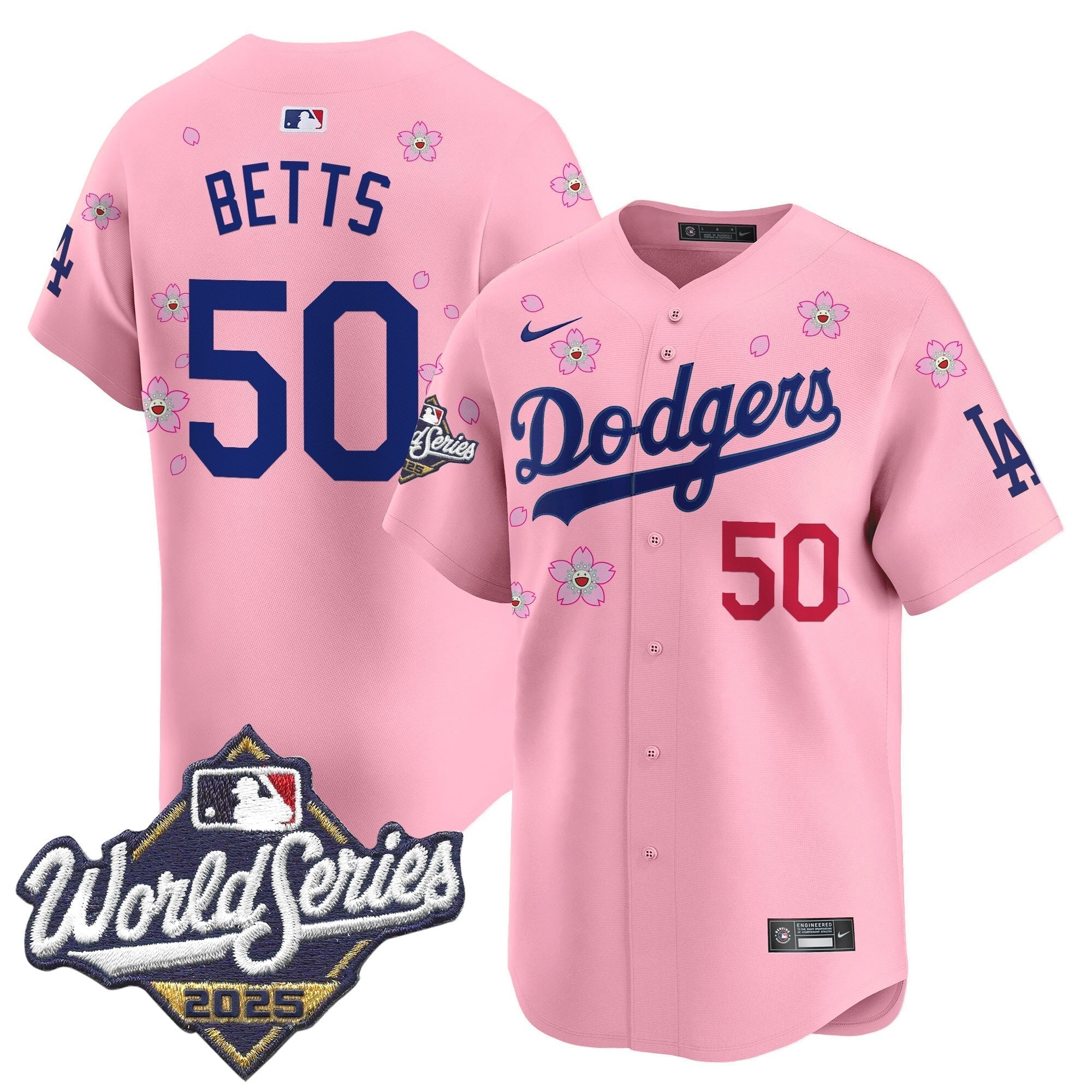 Dodgers 2025 World Series x Tokyo Series Vapor Premier Limited Jersey - All Stitched