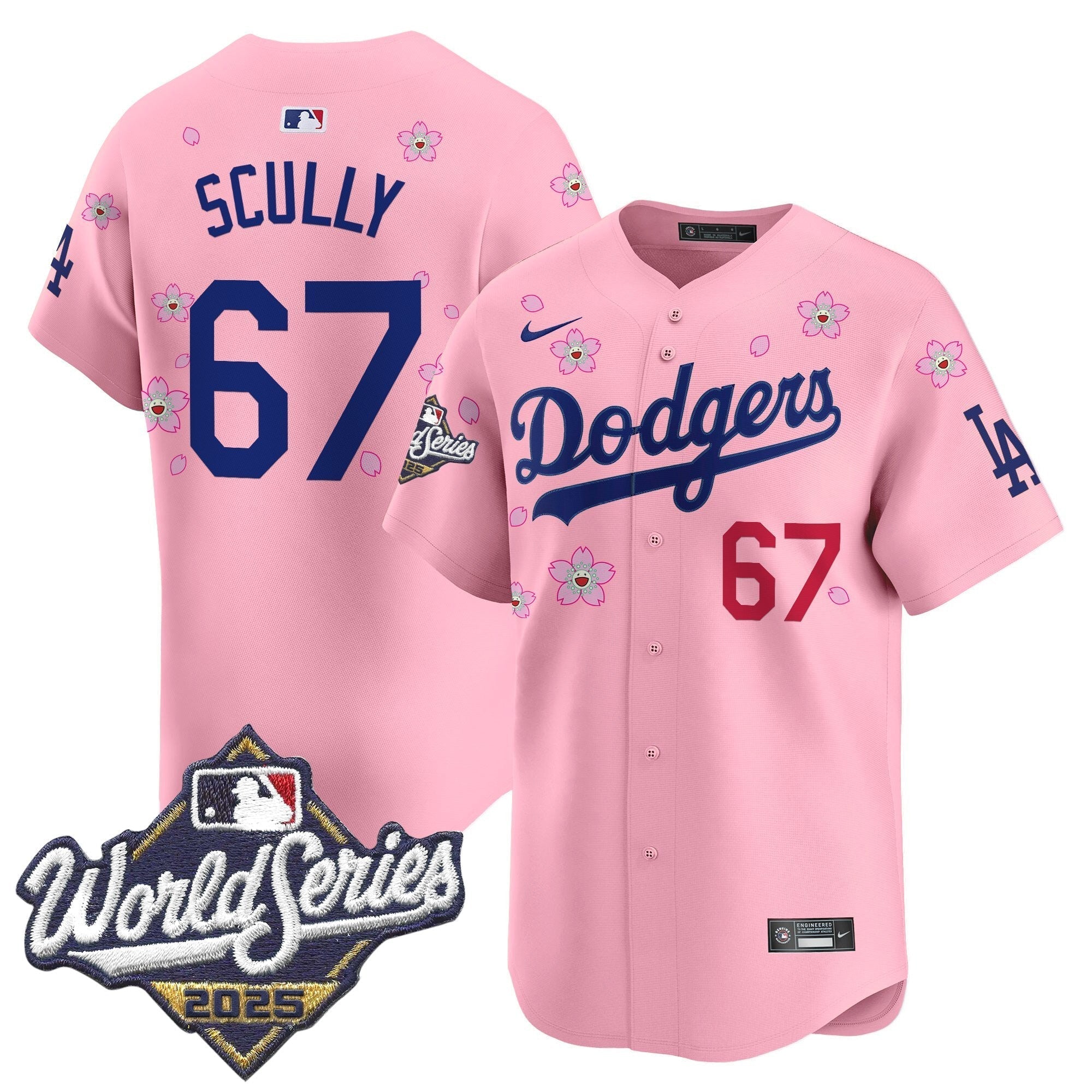 Dodgers 2025 World Series x Tokyo Series Vapor Premier Limited Jersey - All Stitched