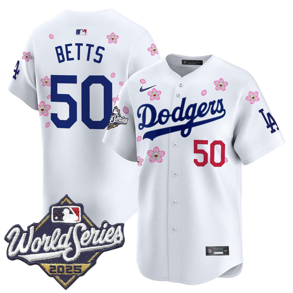 Dodgers 2025 World Series x Tokyo Series Vapor Premier Limited Jersey - All Stitched