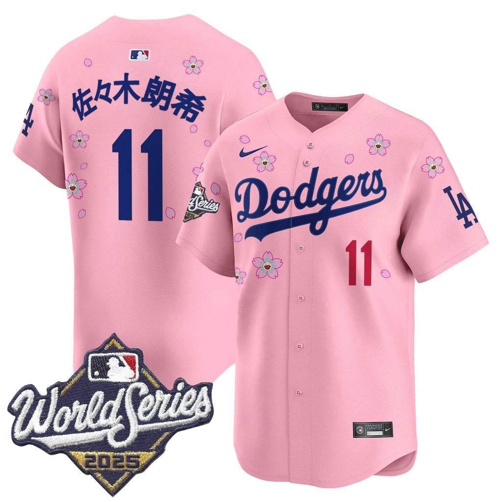 Dodgers 2025 World Series x Tokyo Series Vapor Premier Limited Jersey - All Stitched