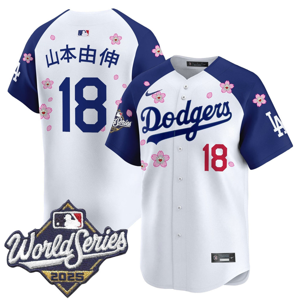 Dodgers 2025 World Series x Tokyo Series Vapor Premier Limited Jersey - All Stitched