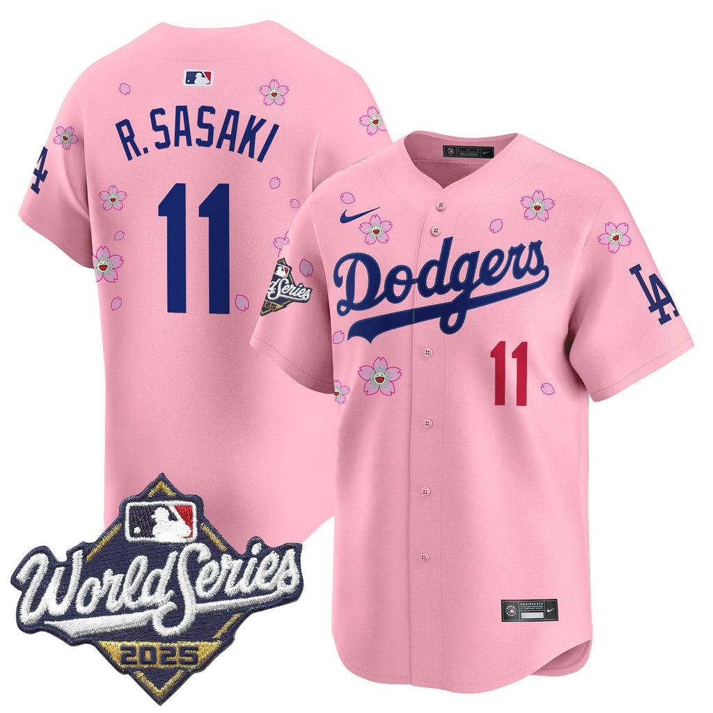 Dodgers 2025 World Series x Tokyo Series Vapor Premier Limited Jersey - All Stitched