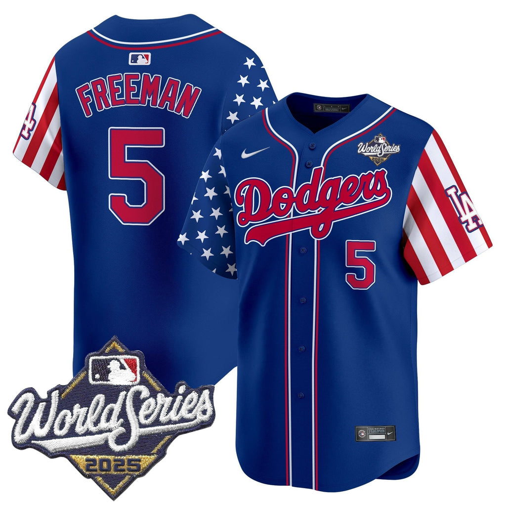 LAD 2025 World Series Vapor Premier Limited Jersey - American Style - All Stitched