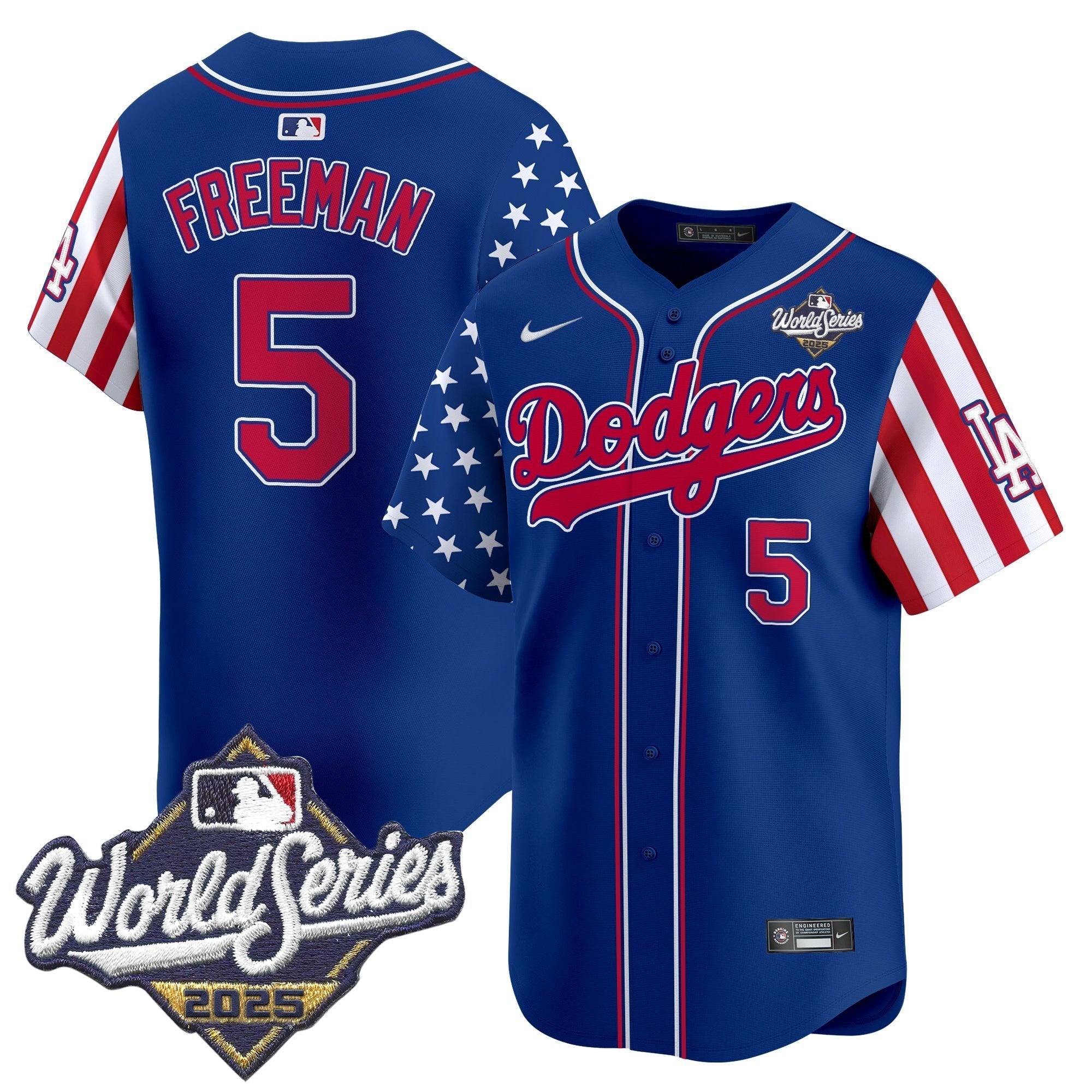 LAD 2025 World Series Vapor Premier Limited Jersey - American Style - All Stitched