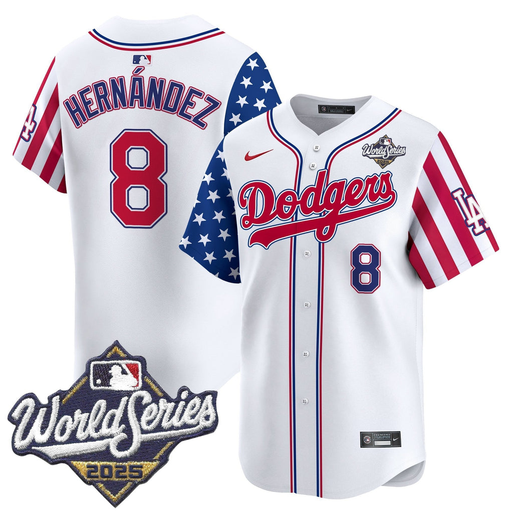 LAD 2025 World Series Vapor Premier Limited Jersey - American Style - All Stitched