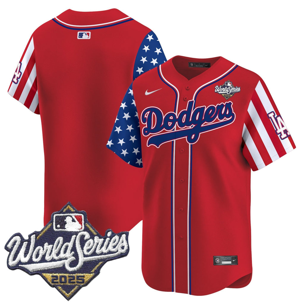 LAD 2025 World Series Vapor Premier Limited Jersey - American Style - All Stitched