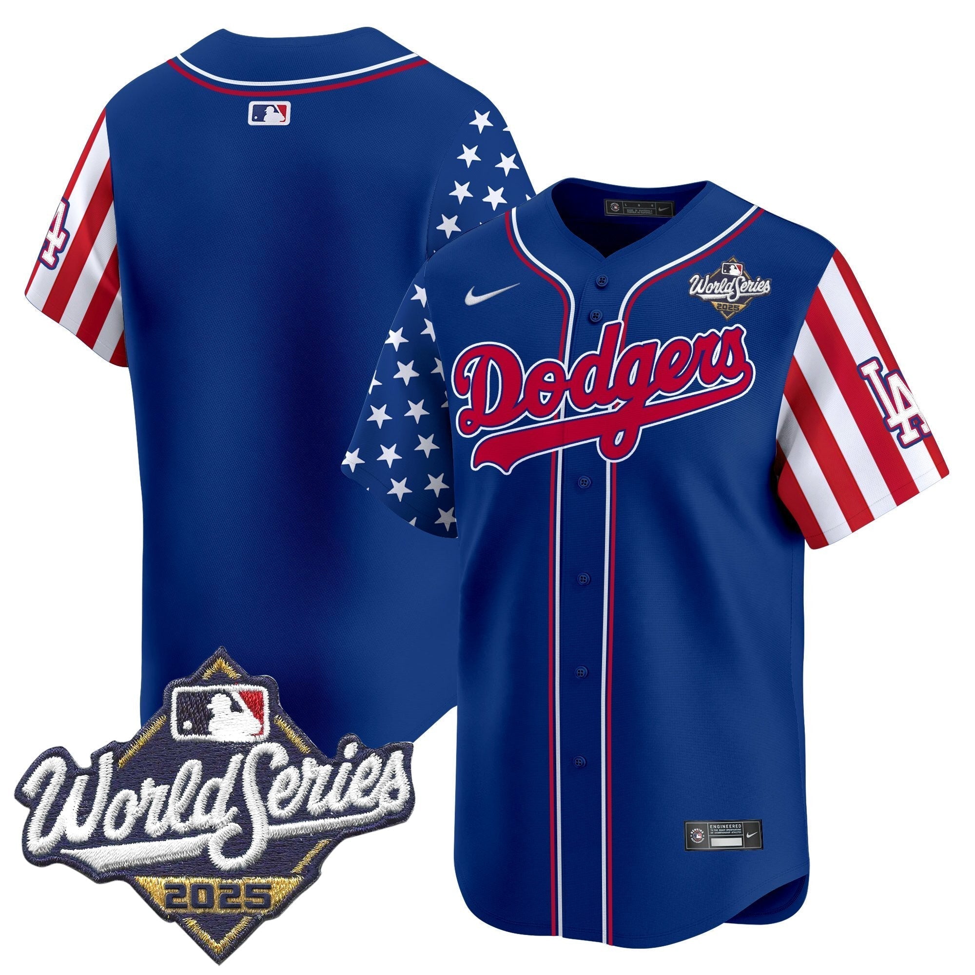 LAD 2025 World Series Vapor Premier Limited Jersey - American Style - All Stitched