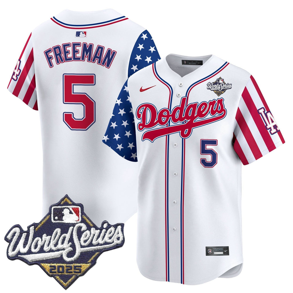LAD 2025 World Series Vapor Premier Limited Jersey - American Style - All Stitched