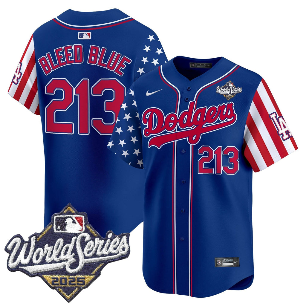 LAD 2025 World Series Vapor Premier Limited Jersey - American Style - All Stitched