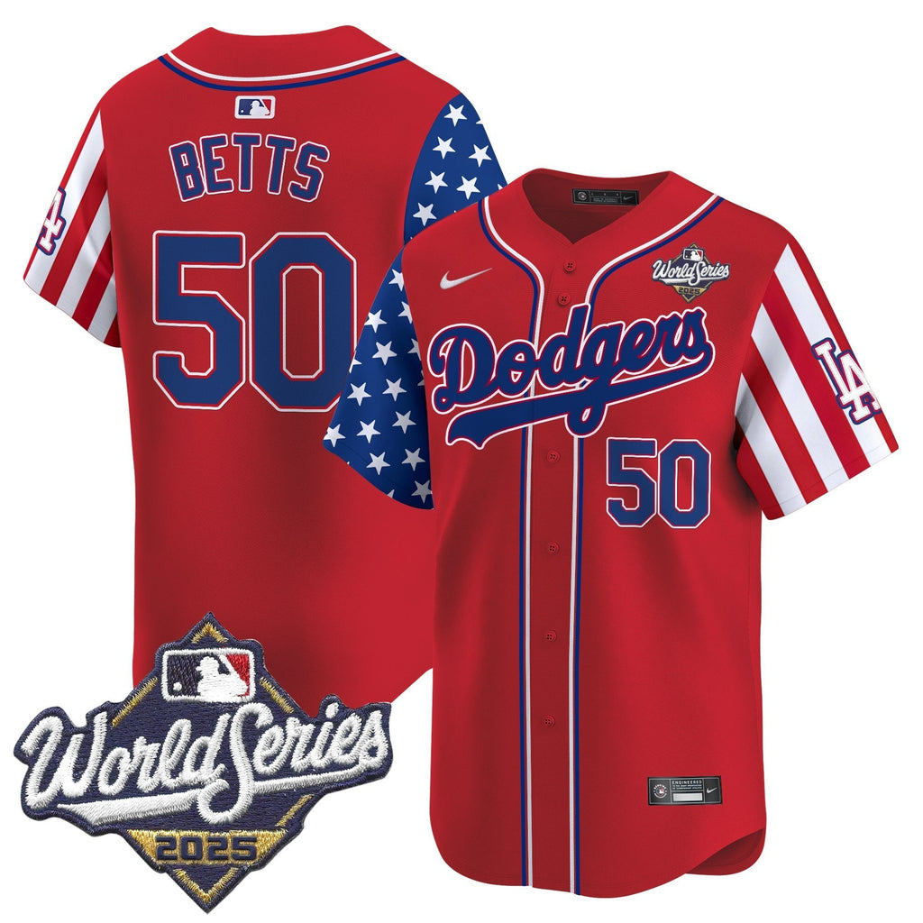 LAD 2025 World Series Vapor Premier Limited Jersey - American Style - All Stitched