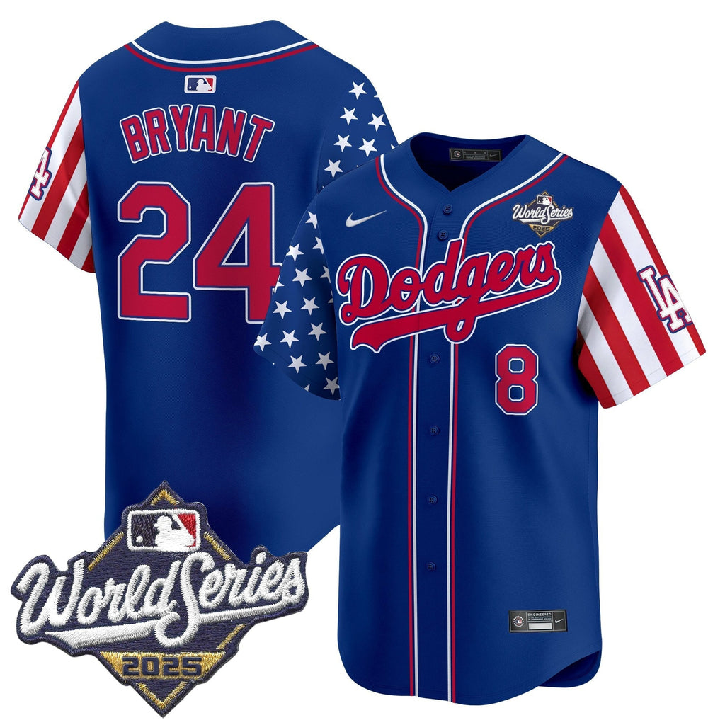 LAD 2025 World Series Vapor Premier Limited Jersey - American Style - All Stitched