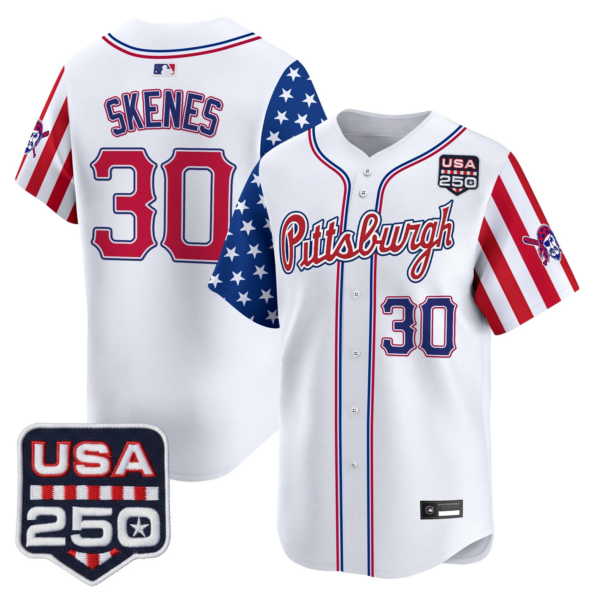 PIT "America250 Edition" Vapor Premier Limited Jersey - Stitched