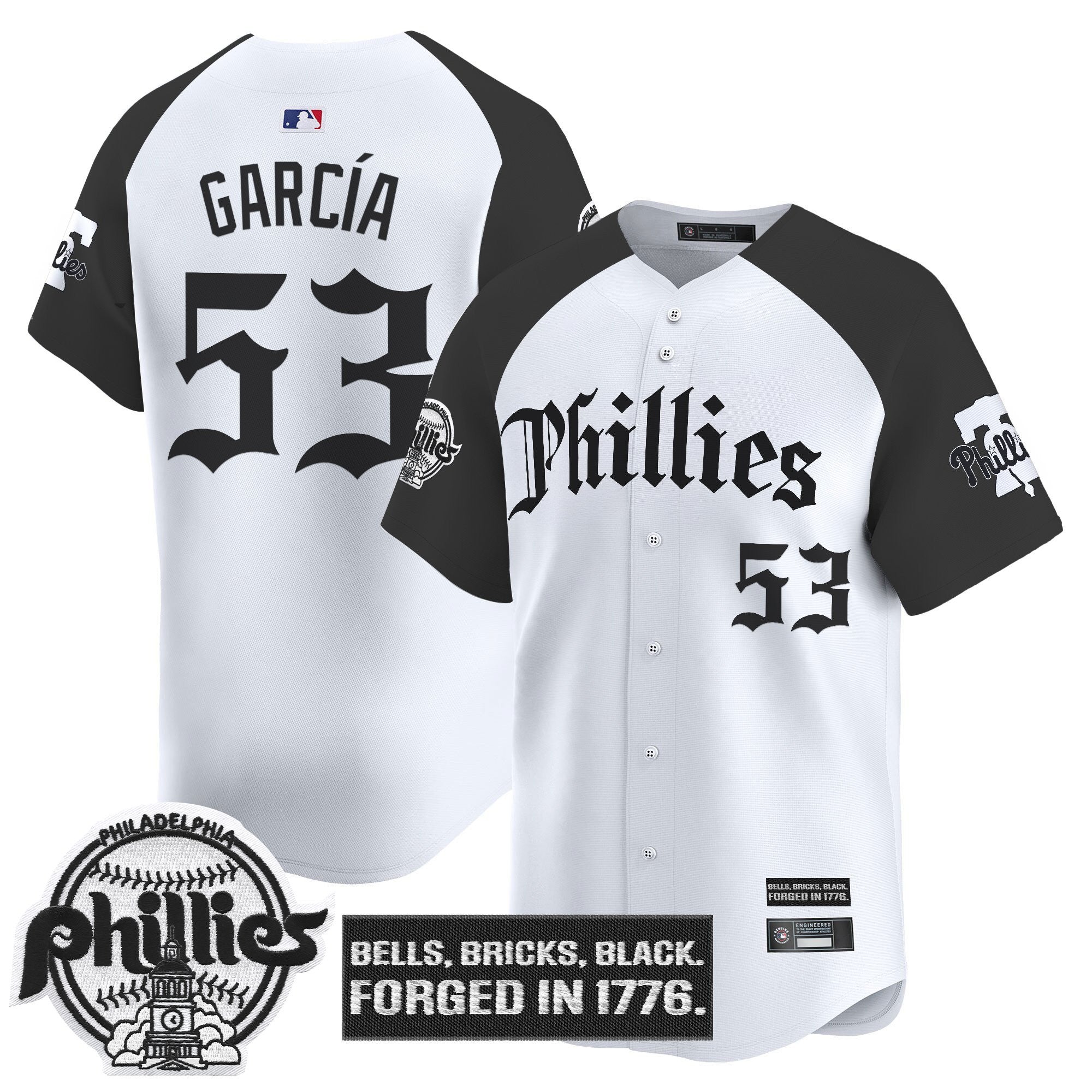 PHI 'Gothic Liberty Edition' Vapor Premier Limited Jersey - Stitched
