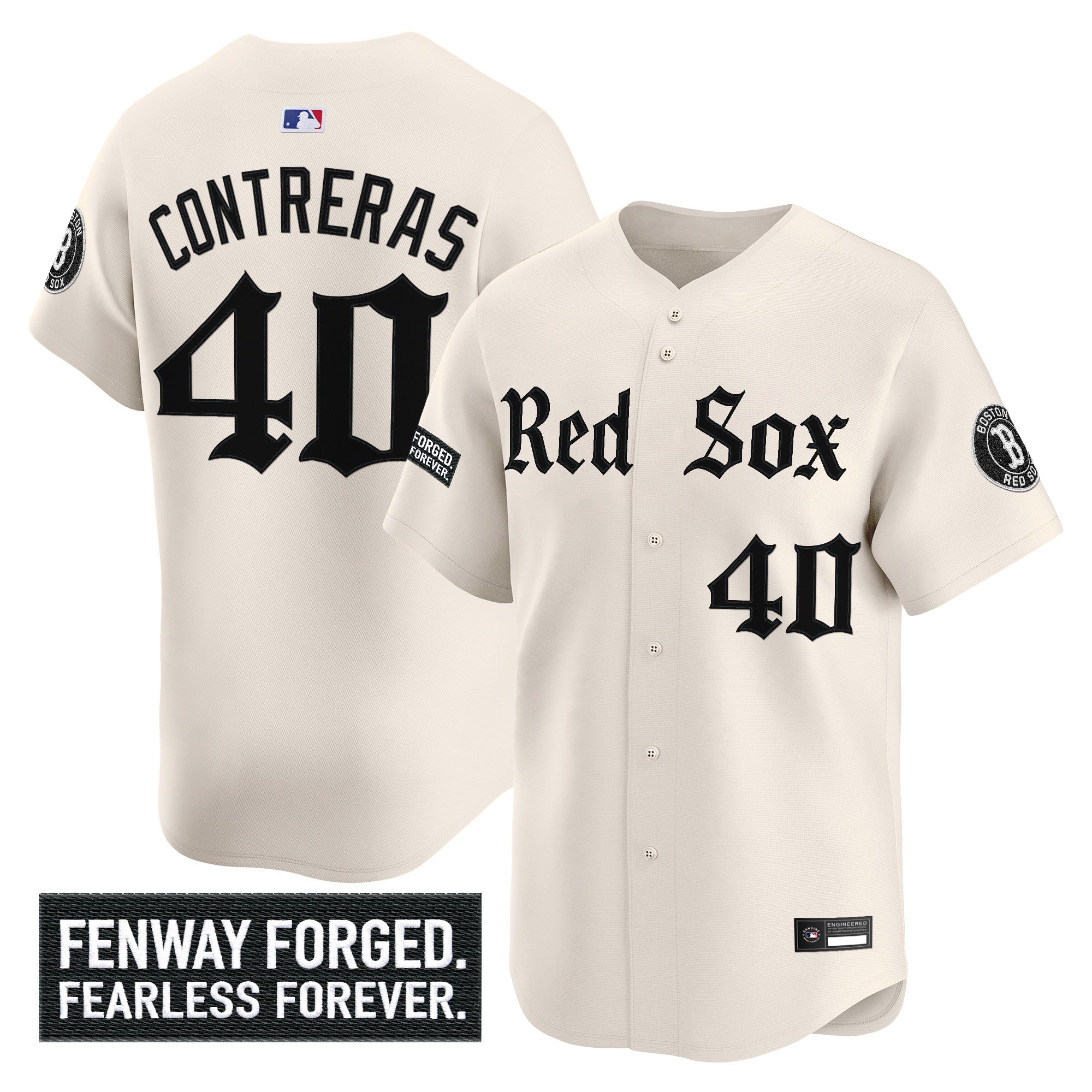 BOS 'Gothic Edition' Vapor Premier Limited Jersey - Stitched