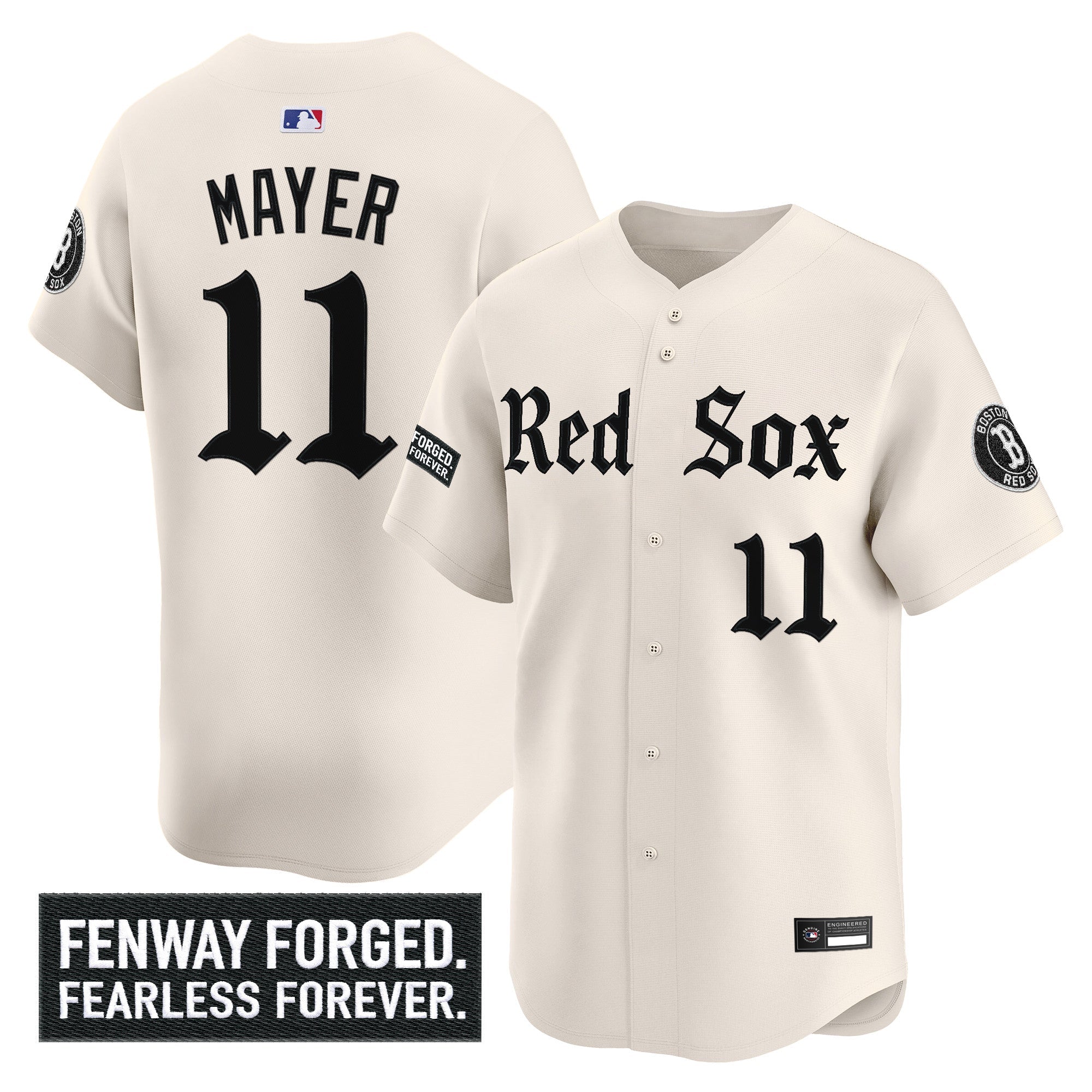 BOS 'Gothic Edition' Vapor Premier Limited Jersey - Stitched