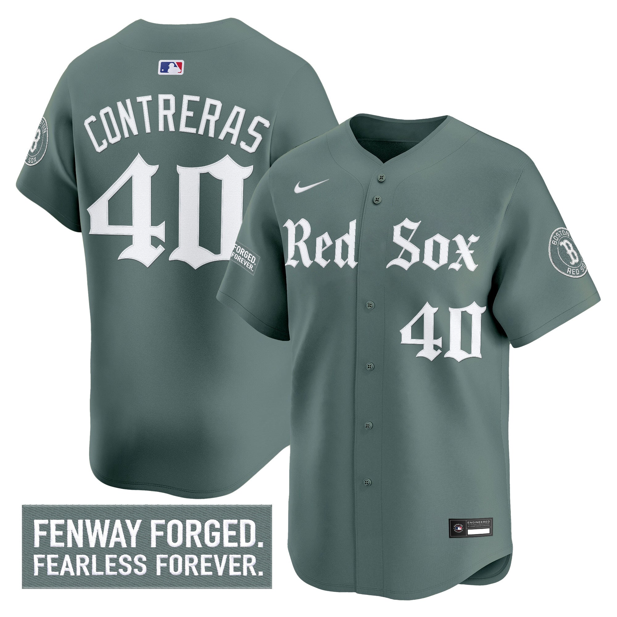 BOS 'Gothic Edition' Vapor Premier Limited Jersey - Stitched